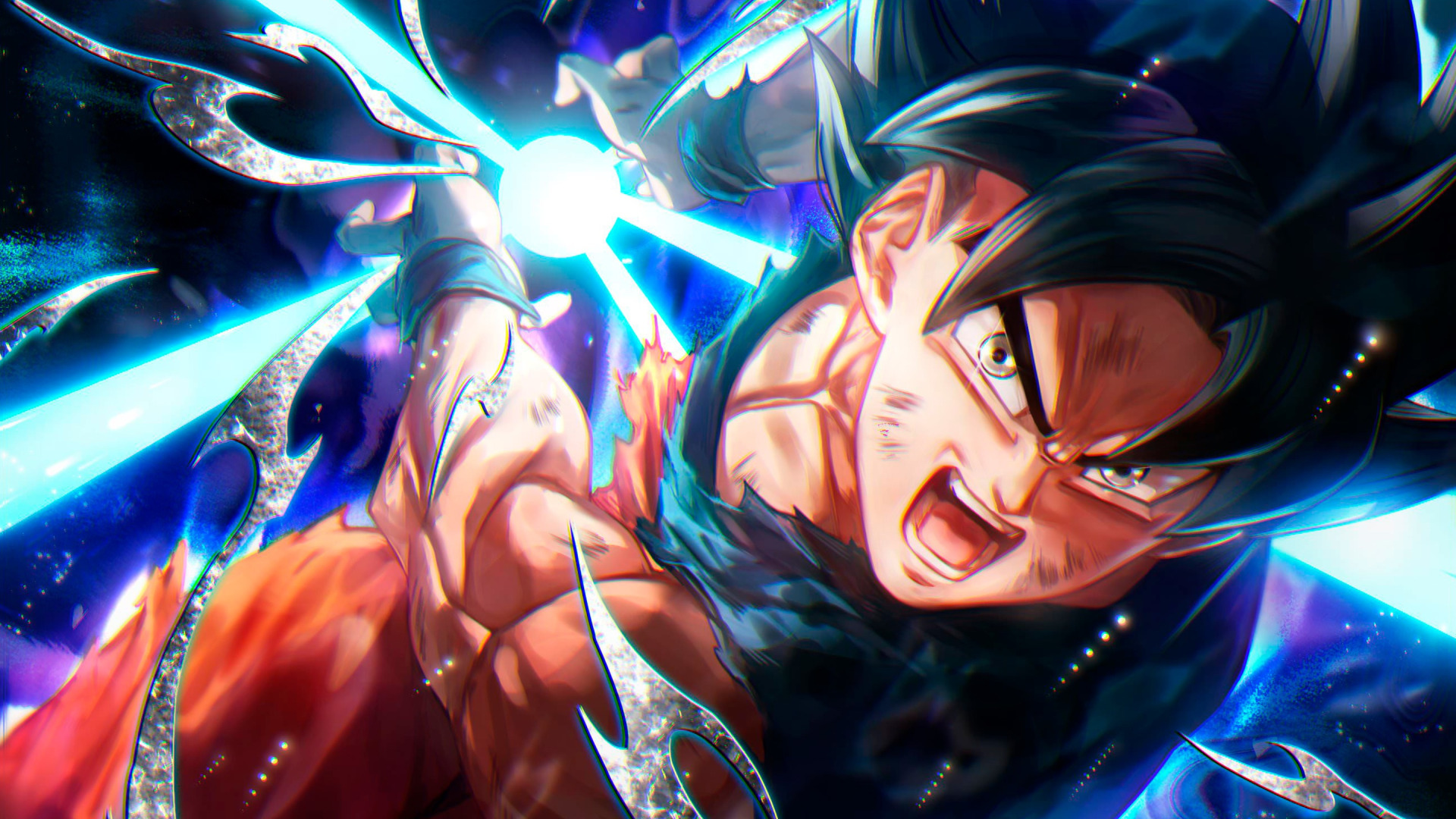 Скачать обои DBS, anime, manga, Son Goku, Dragon Ball, Goku, Dragon Ball  Super, japonese, раздел сёнэн в разрешении 1920x1080