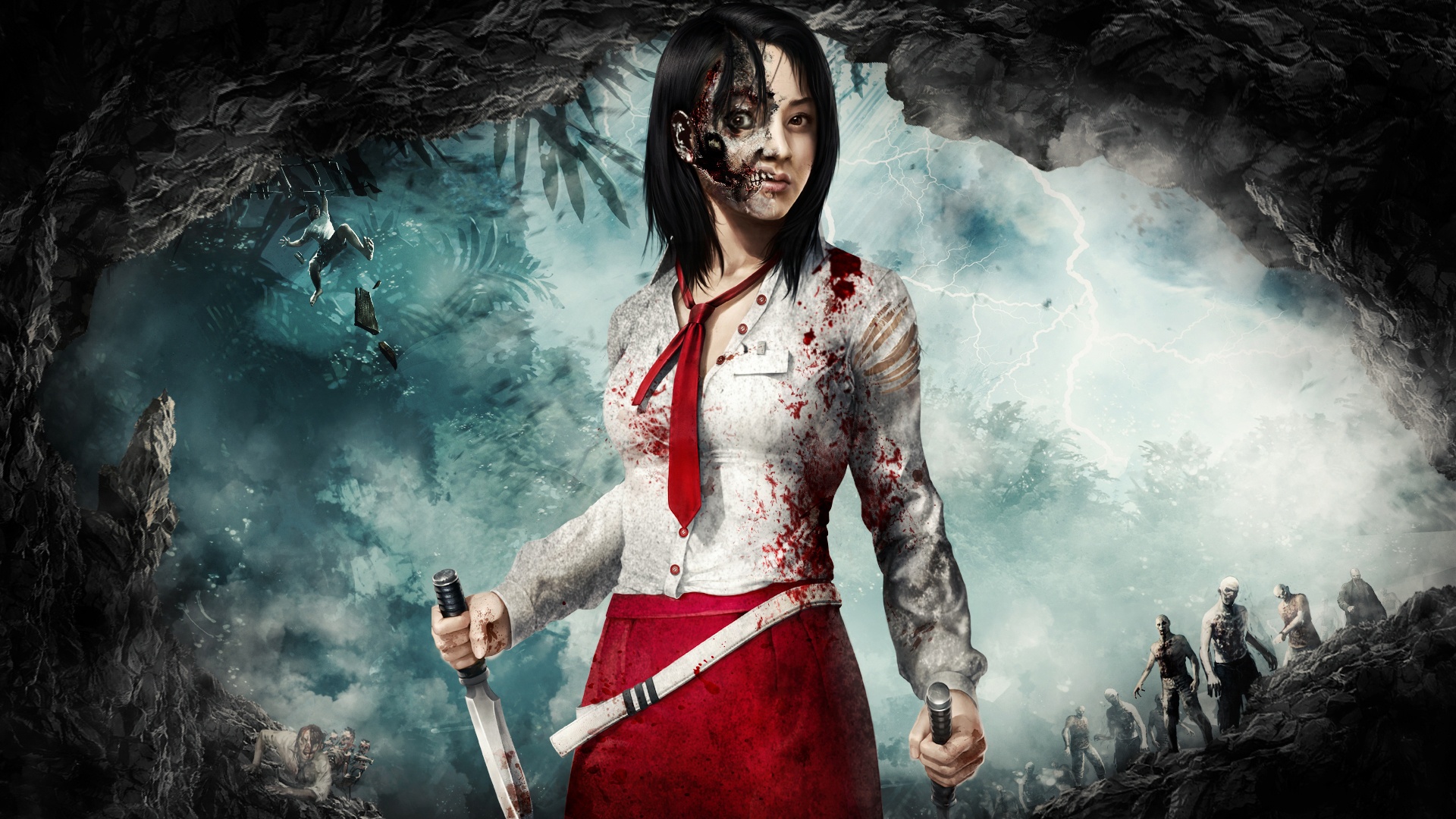 Скачать обои Zombie, Game, Dead Island, Riptide, Deep Silver, Techland, Dead  Island: Riptide, Xian Mei, раздел игры в разрешении 1920x1080