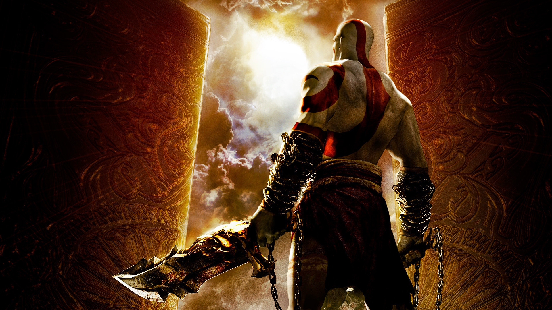 Кратос (God of War). God of War: Chains of Olympus. Kratos Chain of Olympus. God of War Gods of Olympus.