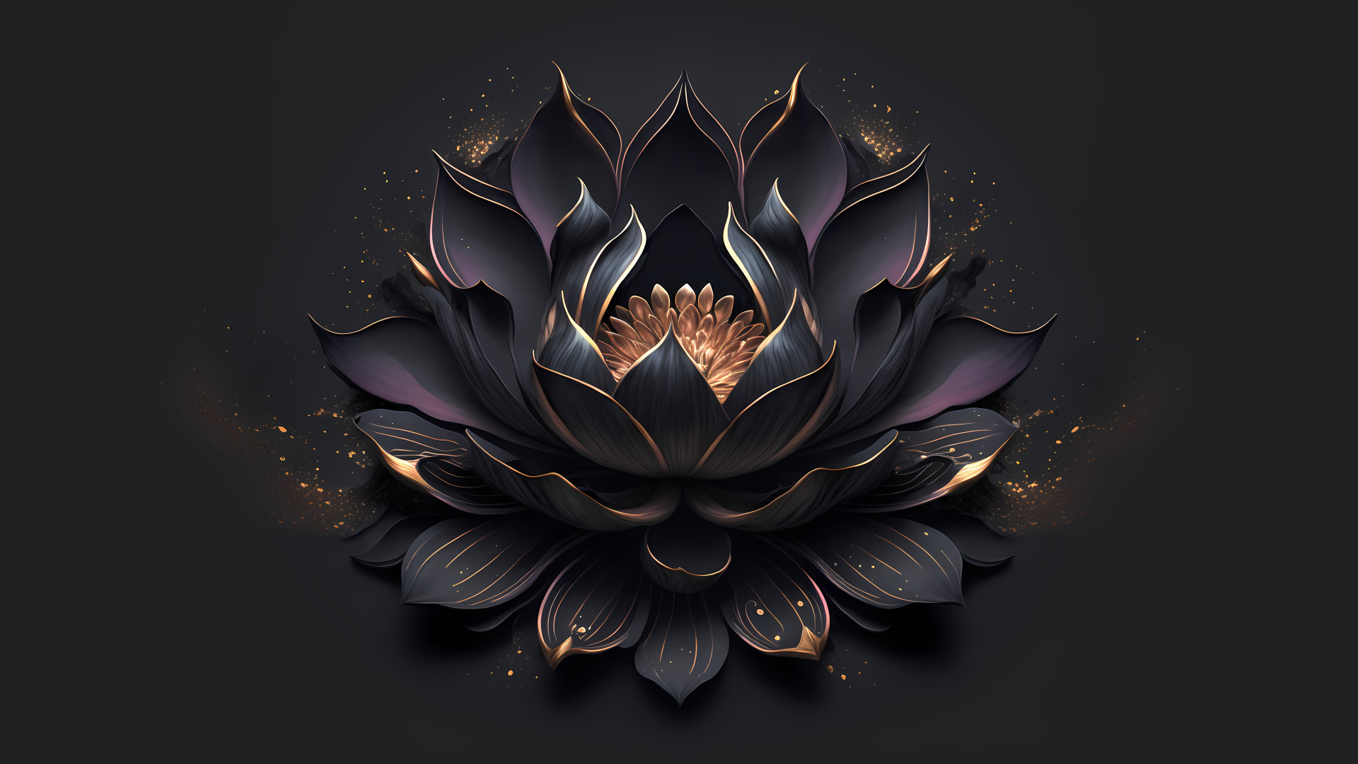 Скачать обои minimalism, <b>flowers</b>, artificial intelligence, lotus <b>flower</b>, ра...