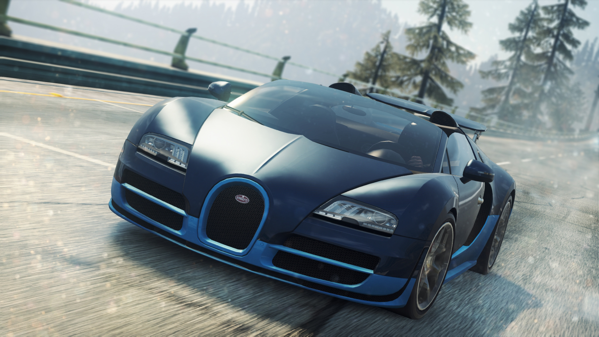 Скачать обои Bugatti, Veyron, 2012, Need for Speed, nfs, Grand Sport, Most  Wanted, нфс, раздел игры в разрешении 1920x1080