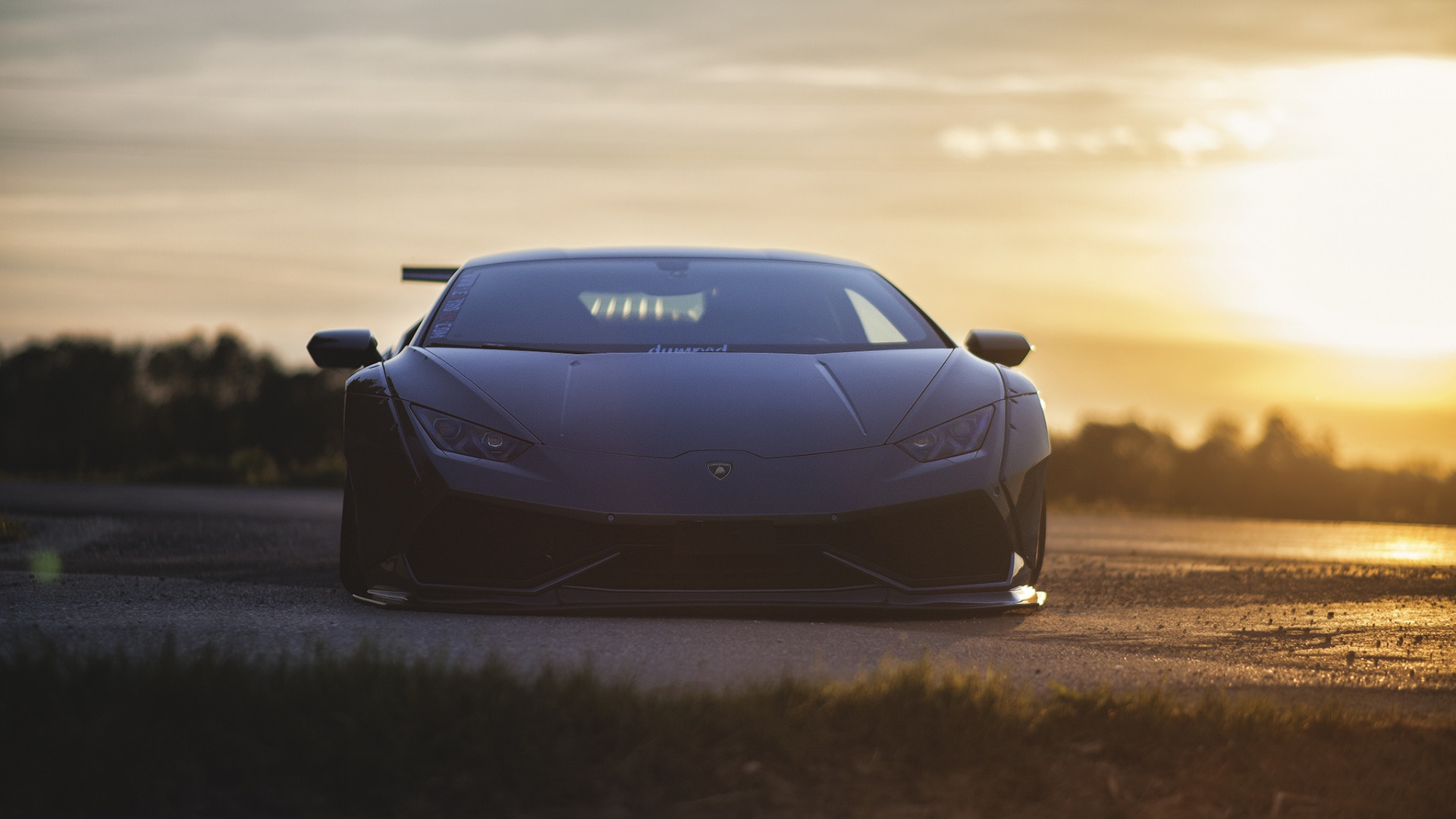 Lamborghini Huracan Night 4k