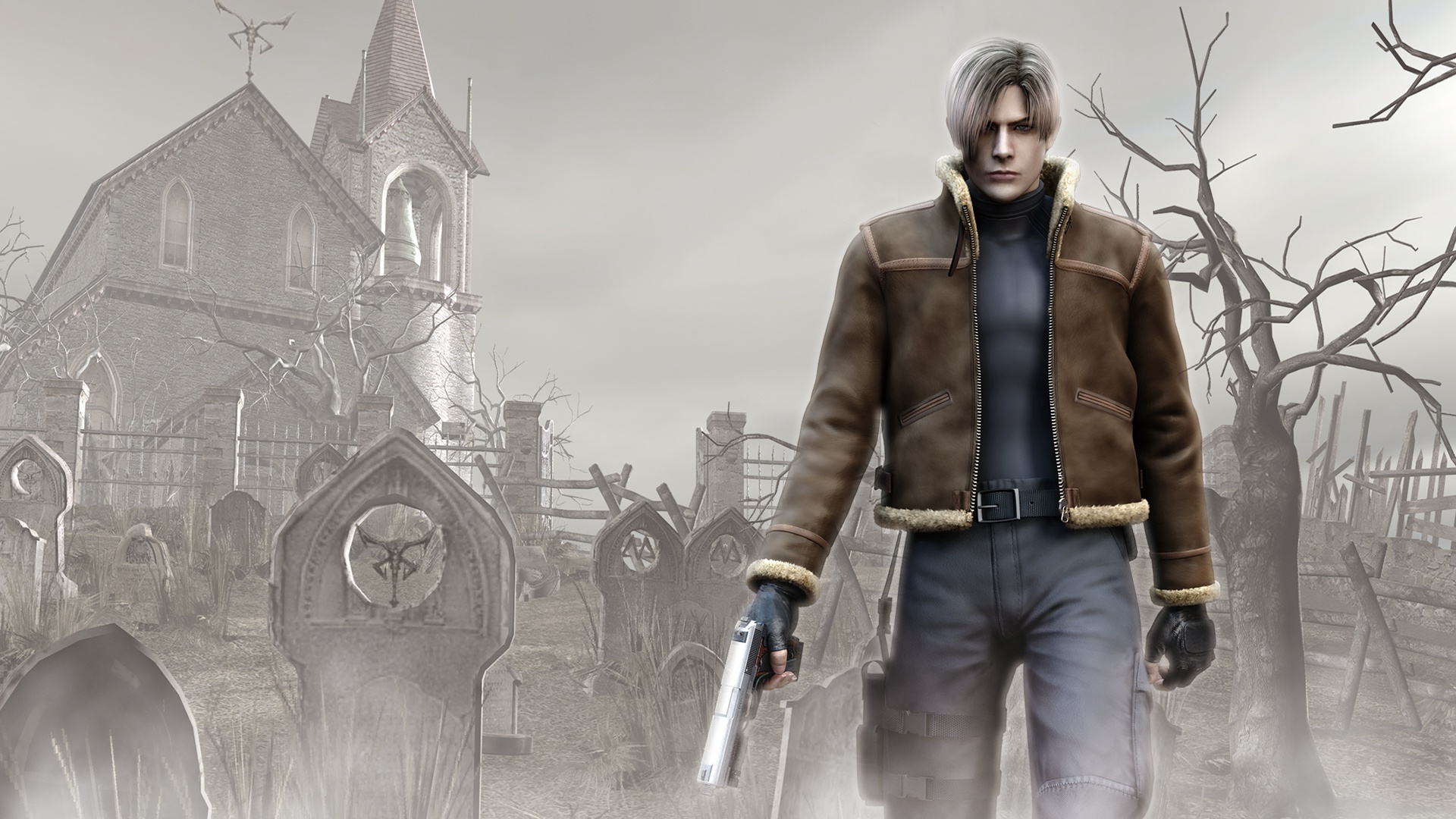 Скачать обои Game, Capcom, Leon, Resident Evil 4, раздел игры в разрешении  1920x1080