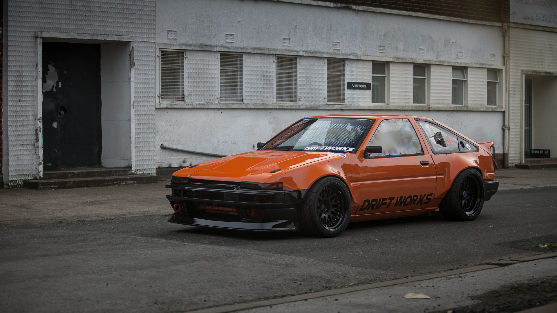 Toyota ae86 дрифт