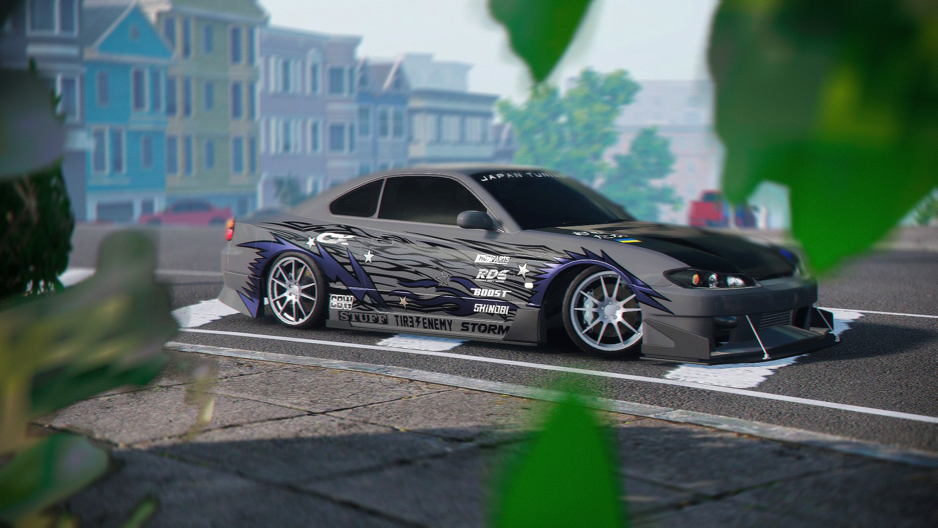 Обои nissan, games, silvia, carsfromgame, carx, nissan silvia s15 на  телефон и рабочий стол, раздел игры, разрешение 1920x1080 - скачать