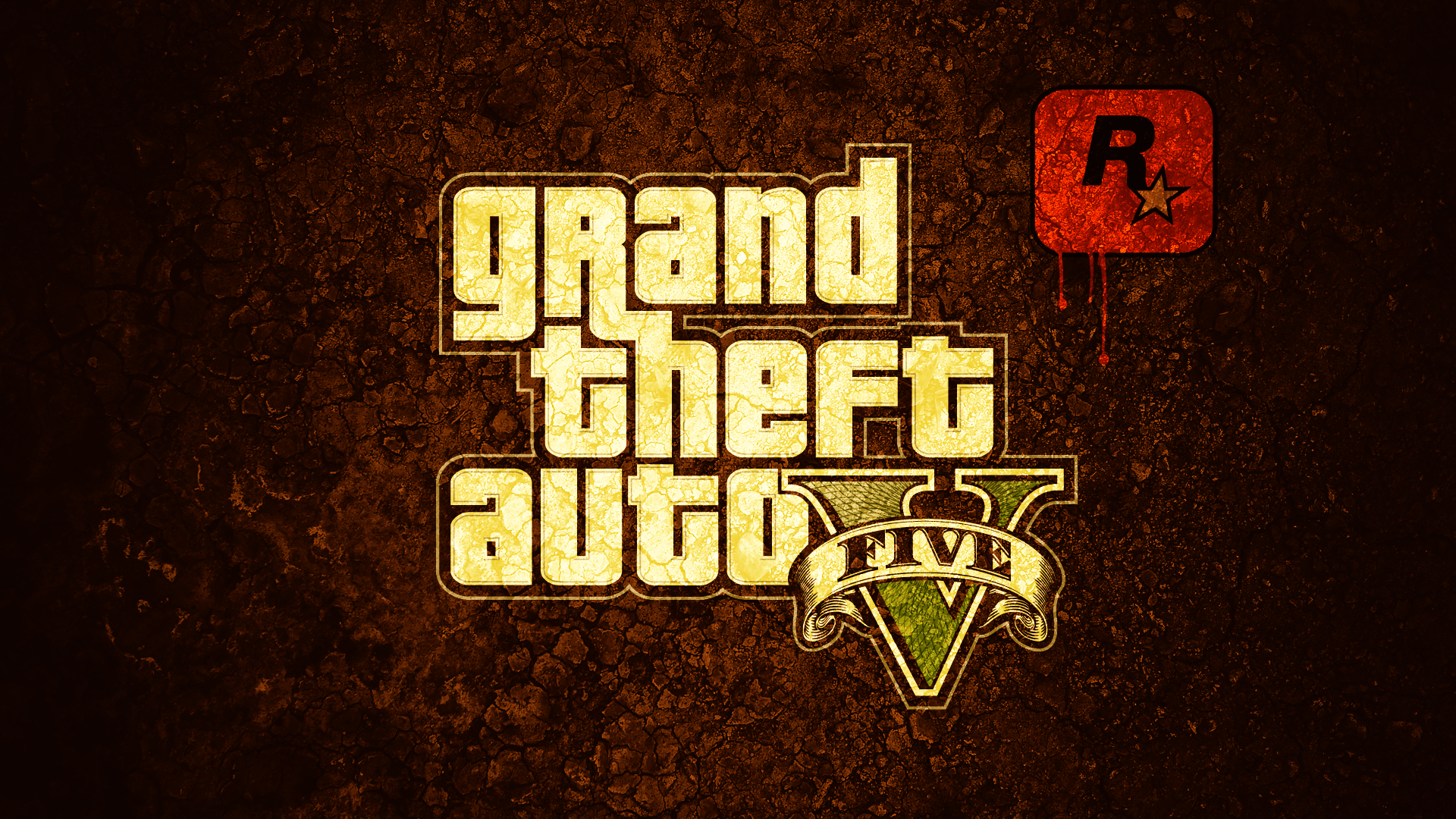 Скачать обои фон, five, gta, 2013, Grand Theft Auto, Rockstar Games, гта,  раздел игры в разрешении 1920x1080