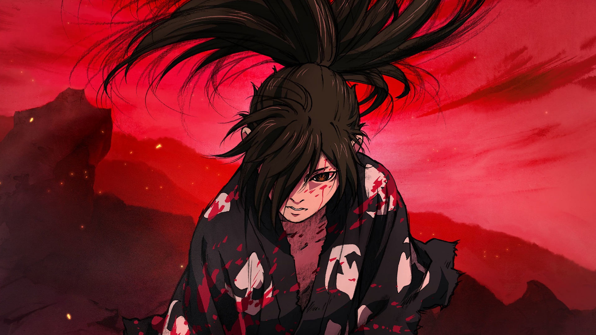 Скачать обои Dororo, Hyakkimaru, Дороро, раздел сёнэн в разрешении 1920x1080