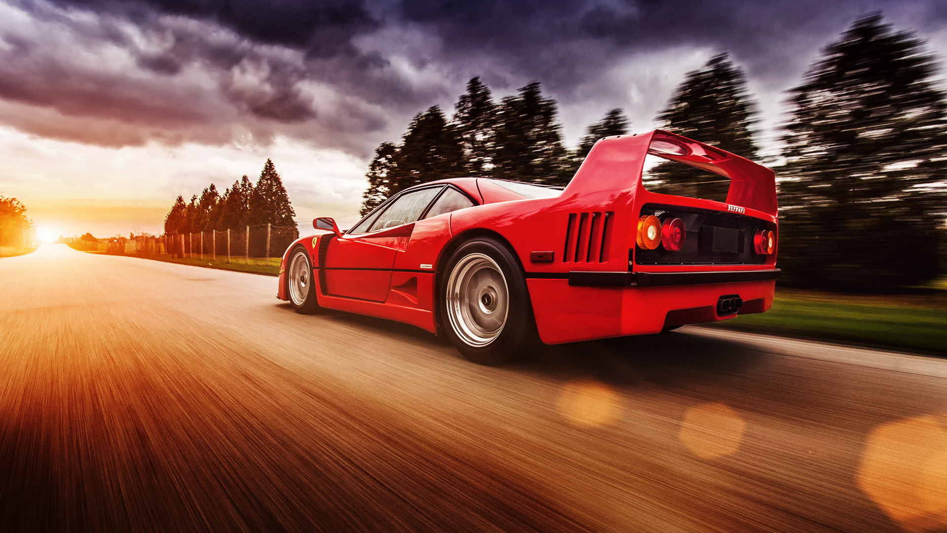 Ferrari f40 1920x1080