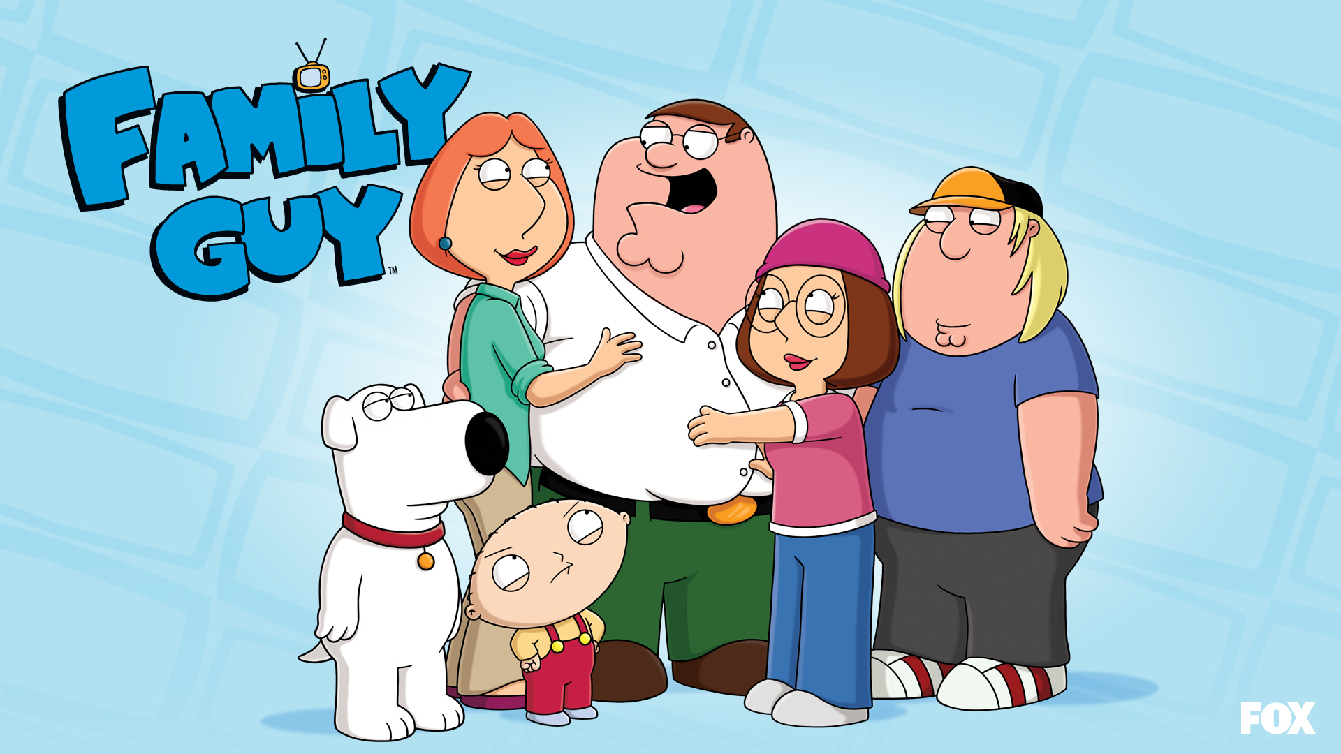 Обои Гриффины, Family Guy, Peter, Chris, Lois, Brian, Meg, Stewie на  телефон и рабочий стол, раздел фильмы, разрешение 1920x1080 - скачать