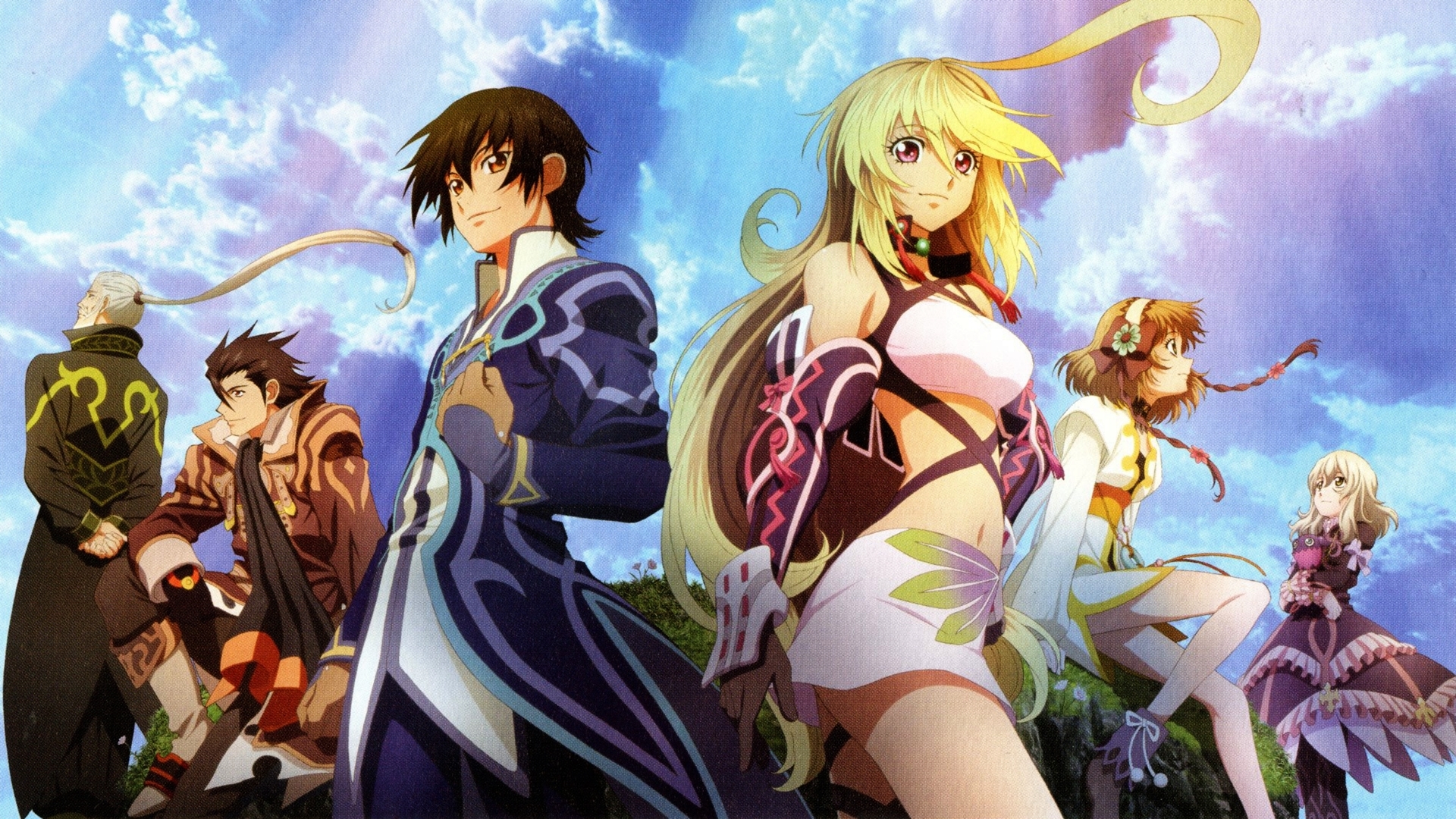 Обои игра, аниме, герои, Tales of Xillia на телефон и рабочий стол, раздел  игры, разрешение 1920x1080 - скачать