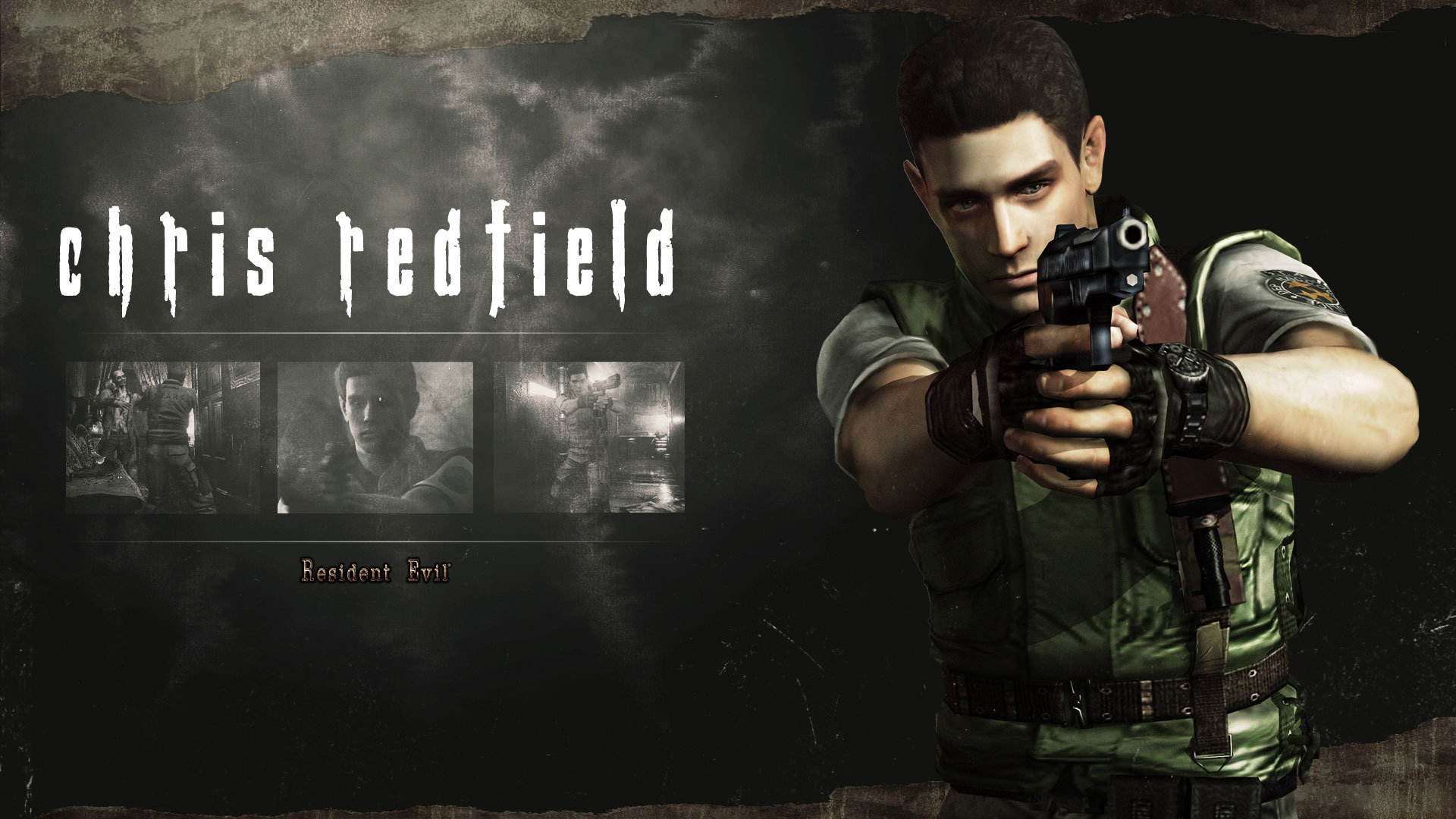 Обои Chris Redfield, Resident Evil HD Remaster, Steam Trading card на  телефон и рабочий стол, раздел игры, разрешение 1920x1080 - скачать