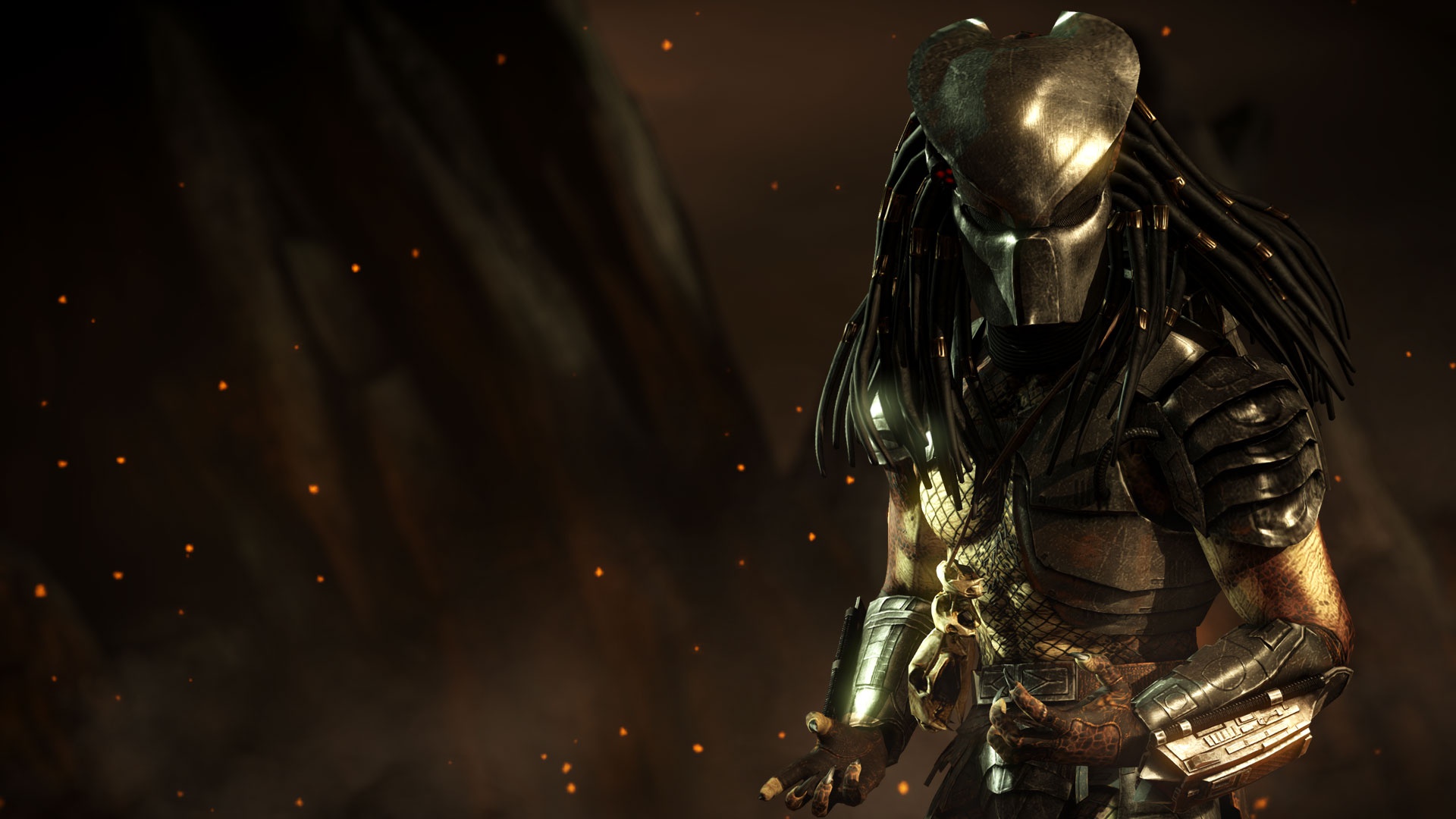 Обои хищник, маска, пришелец, дреды, Predator, DLC, mask, NetherRealm  Studios на телефон и рабочий стол, раздел игры, разрешение 1920x1080 -  скачать