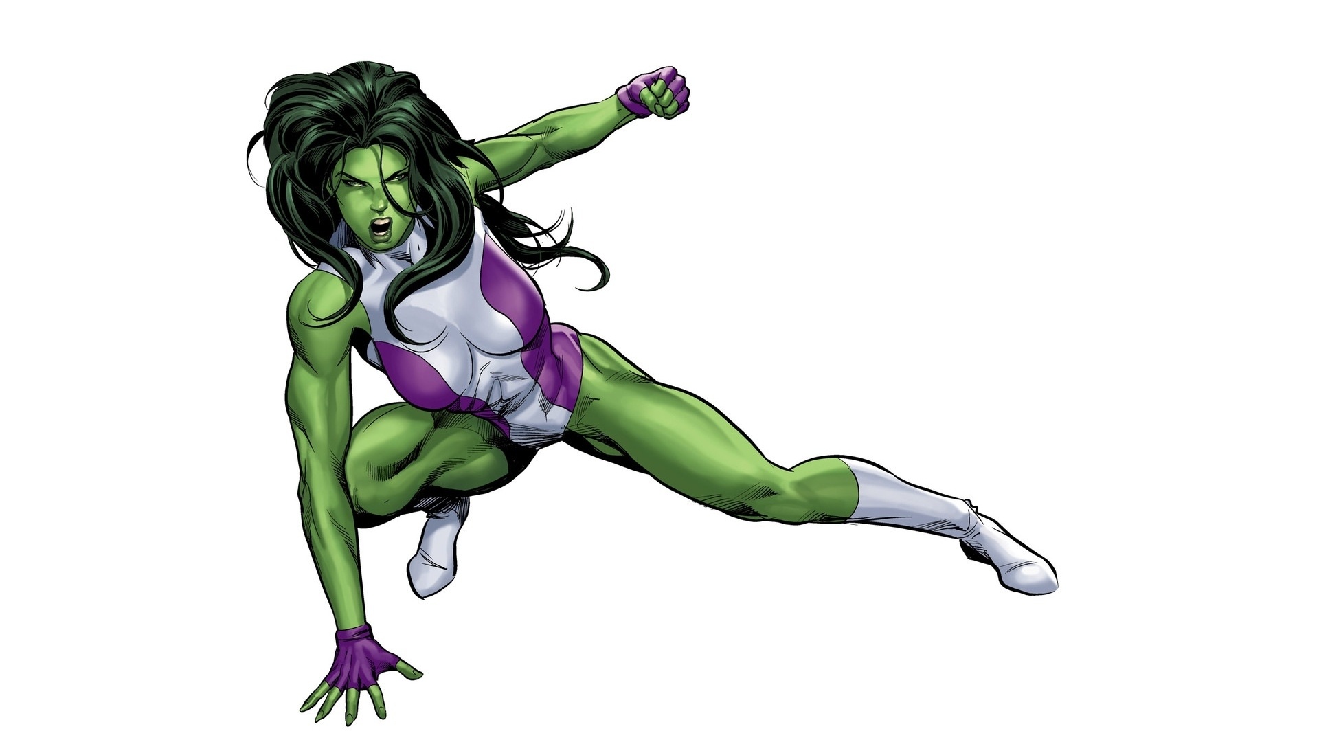 Обои фон, арт, art, Marvel, Женщина-Халк, She-Hulk на телефон и рабочий  стол, раздел фантастика, разрешение 1920x1080 - скачать