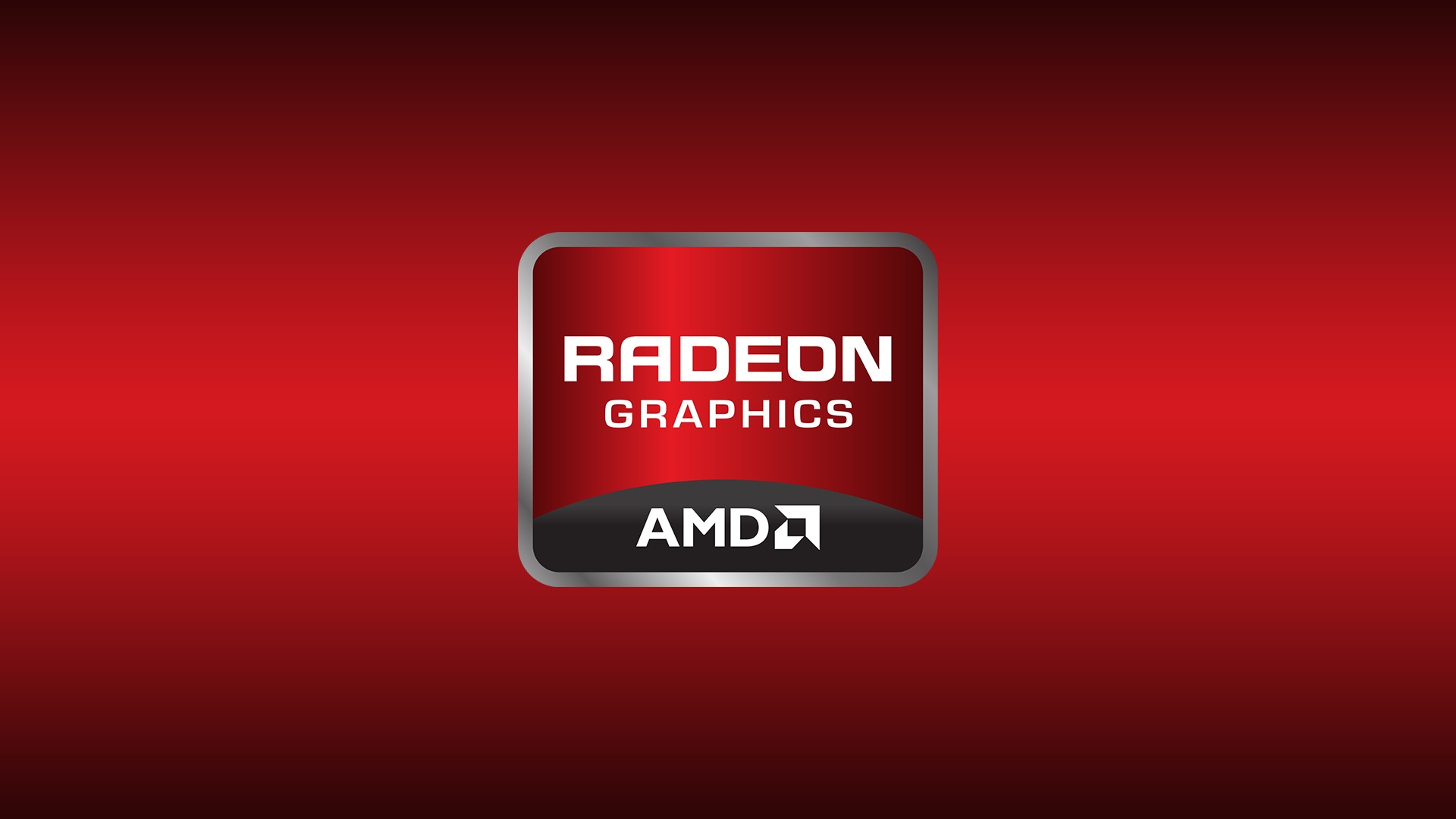 Обои Red, AMD, Radeon, Graphics на телефон и рабочий стол, раздел  минимализм, разрешение 1920x1080 - скачать