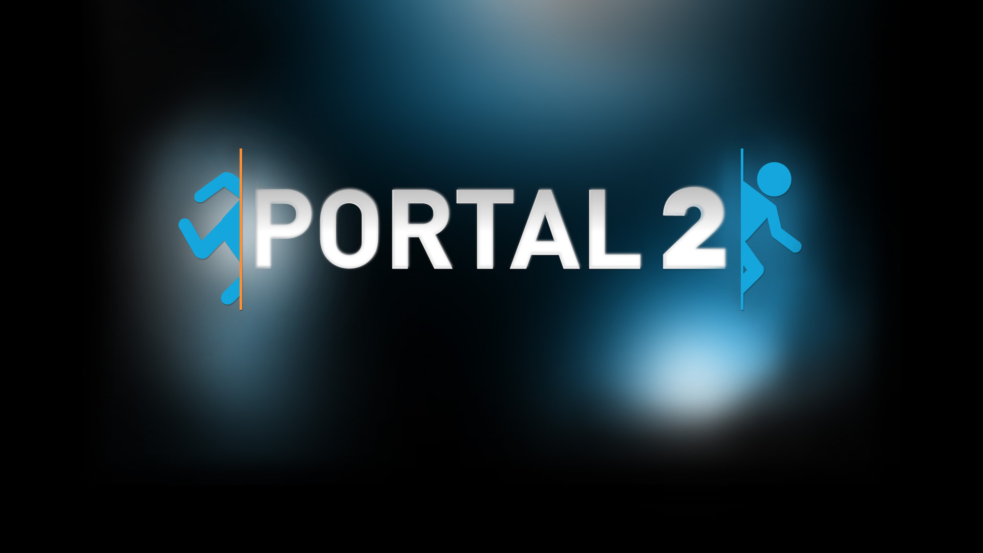 Обои steam, Portal 2, Фон профиля, Portal 2 Logo на телефон и рабочий стол,  раздел игры, разрешение 1920x1080 - скачать