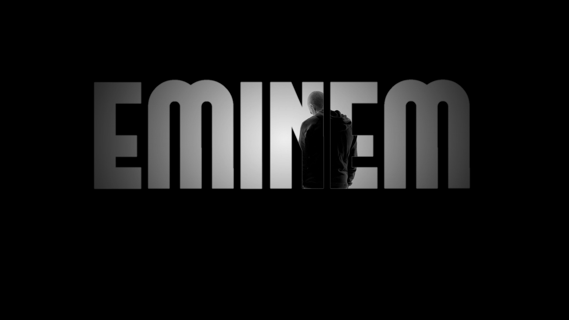 Обои фон, надпись, черный, rap, eminem на телефон и рабочий стол, раздел  музыка, разрешение 1920x1080 - скачать