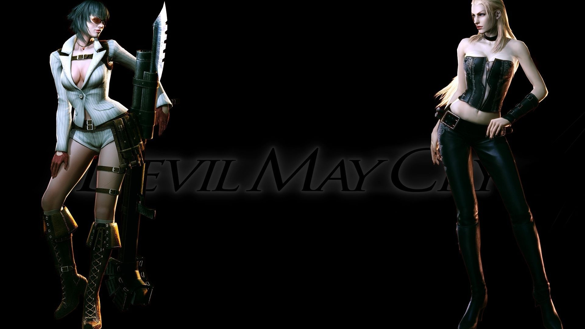 Скачать обои lady, dmc, леди, devil may cry 4, раздел игры в разрешении  1920x1080