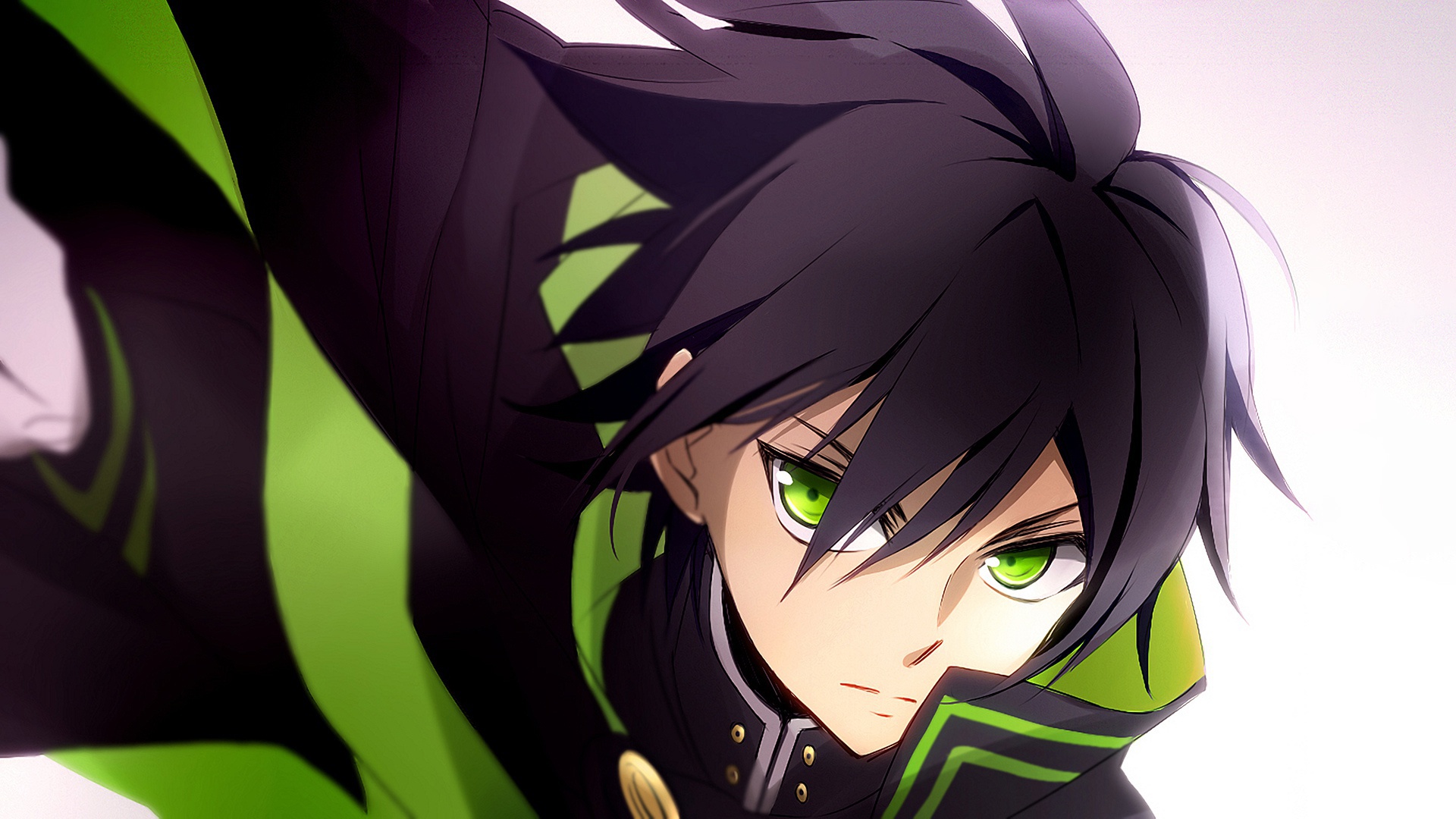 Обои взгляд, аниме, арт, парень, Owari no Seraph, последний серафим на  телефон и рабочий стол, раздел сёнэн, разрешение 1920x1080 - скачать