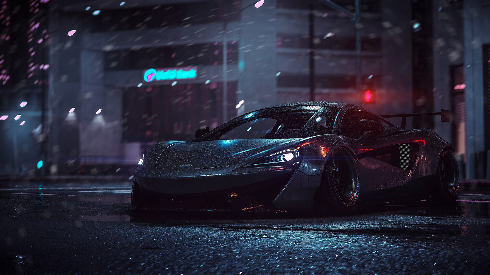 Скачать обои Авто, Игра, Машина, Car, NFS, Need for Speed, Спорткар, 570S,  раздел игры в разрешении 1920x1080