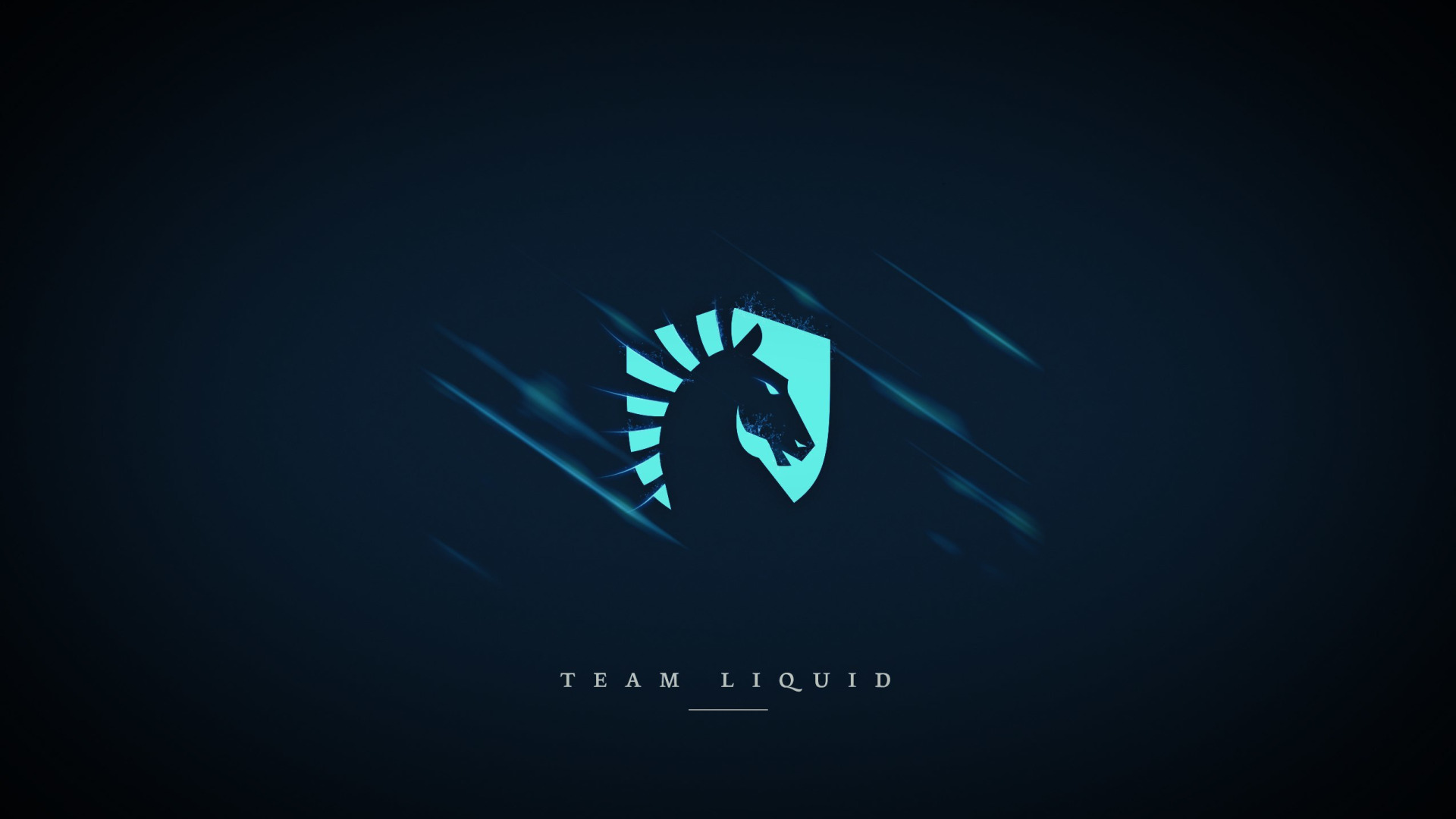 Скачать обои logo, blue background, csgo, dota 2, cs go, team liquid,  раздел игры в разрешении 1920x1080