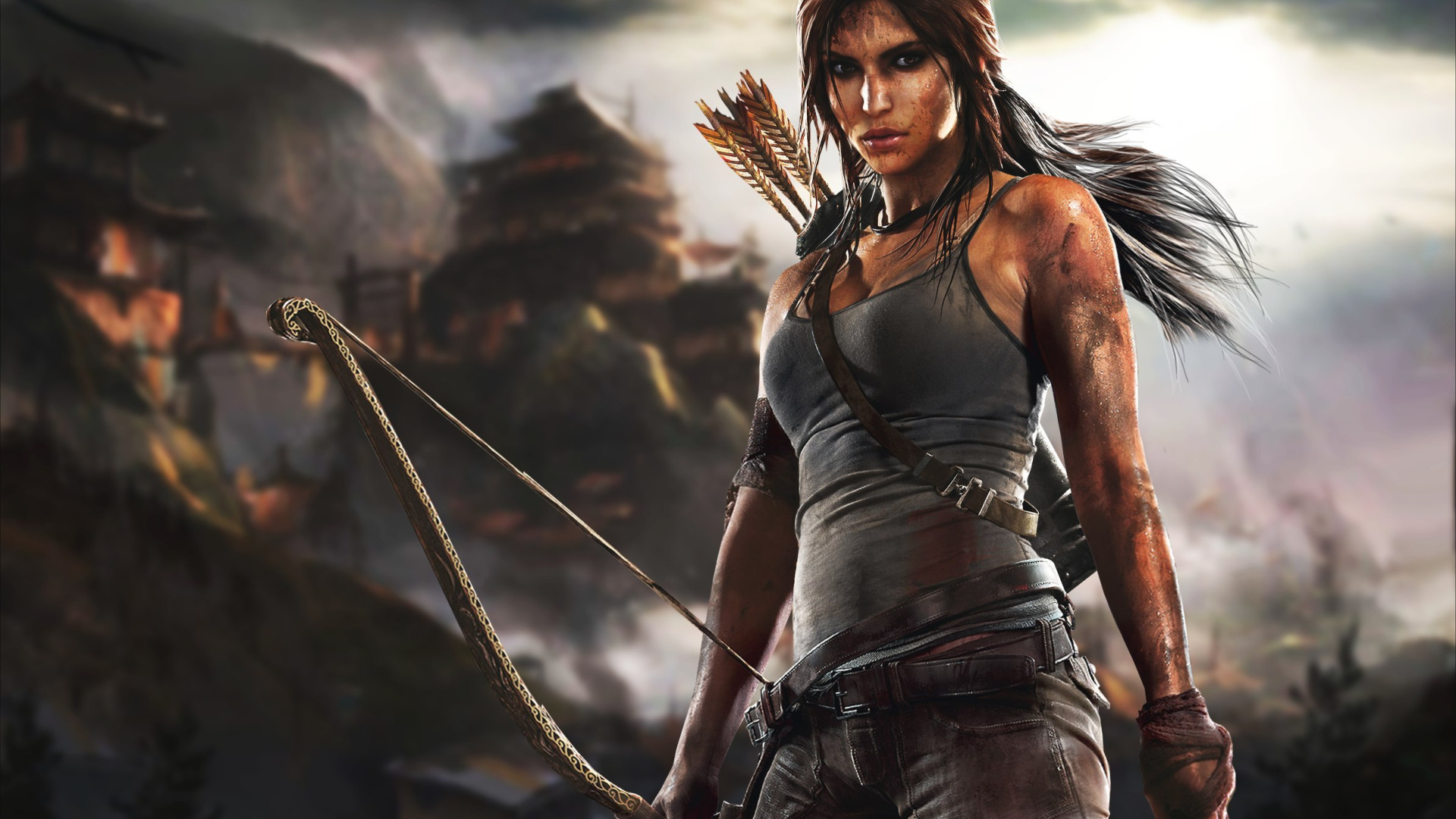 Девушки игра сними. Томб Райдер игра 2013. Lara Croft Tomb Raider.