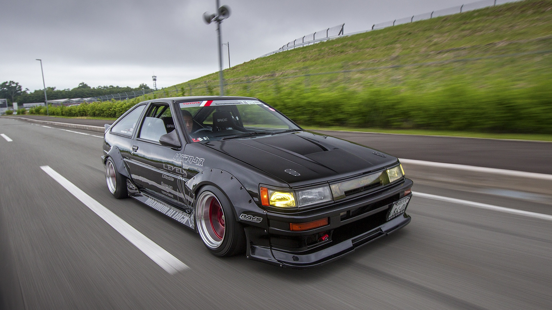 Toyota ae86 Black tuned