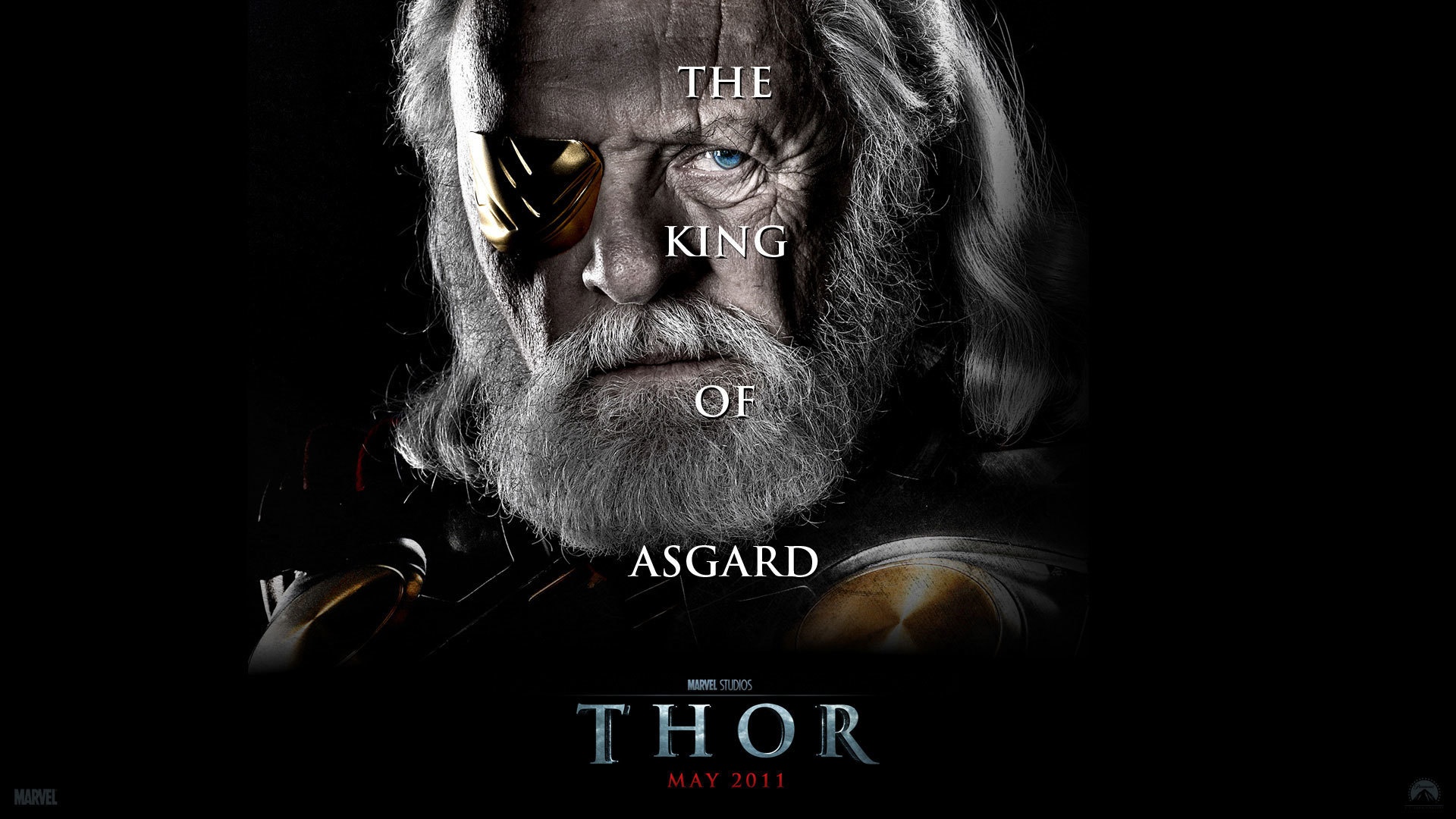 Скачать обои фильм, Один, 2011, THOR, Энтони Хопкинс, Antony Hopkins, царь  Асгарда, раздел фильмы в разрешении 1920x1080