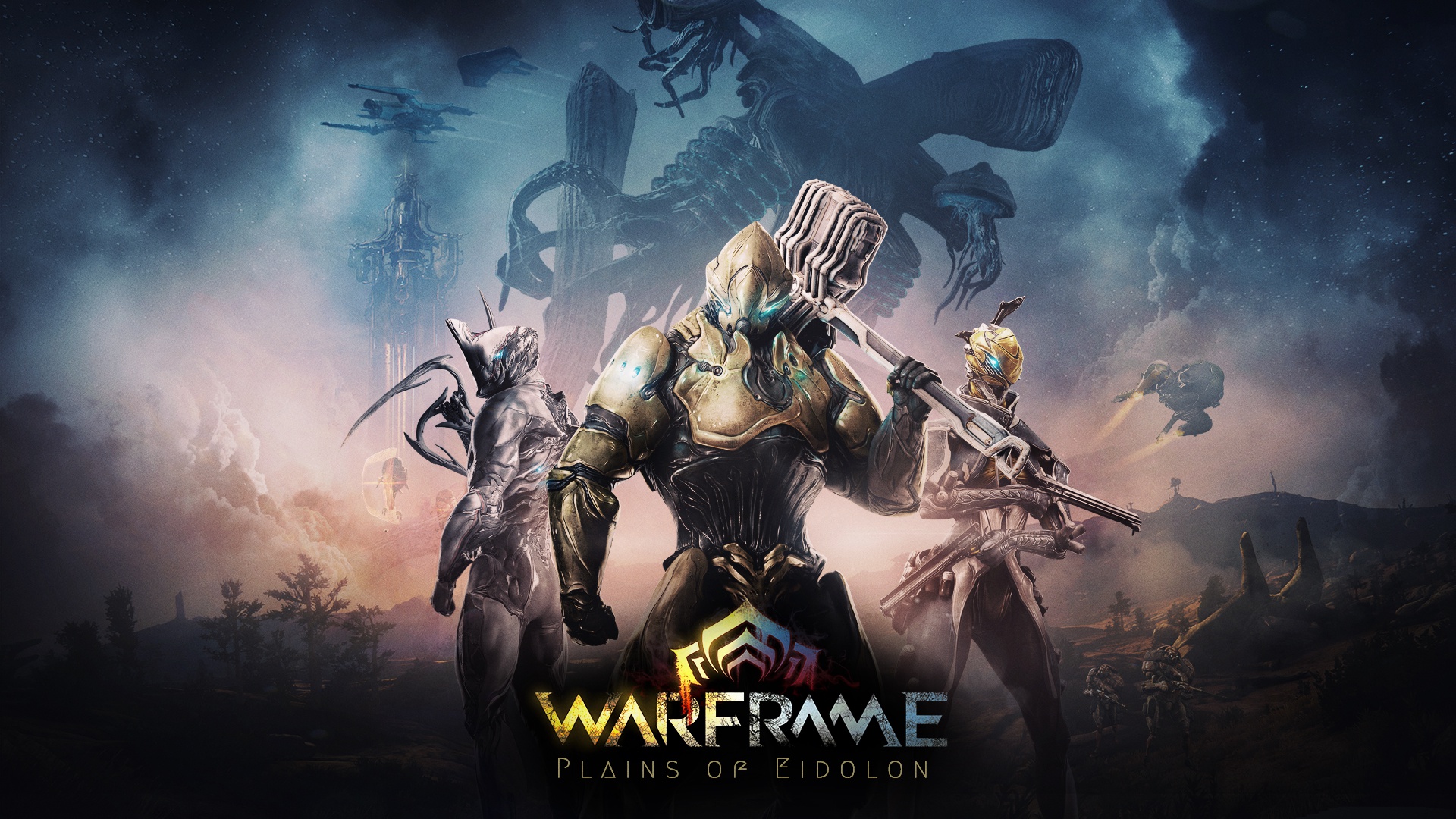 Обои игра, арт, существа, Warframe на телефон и рабочий стол, раздел игры,  разрешение 1920x1080 - скачать