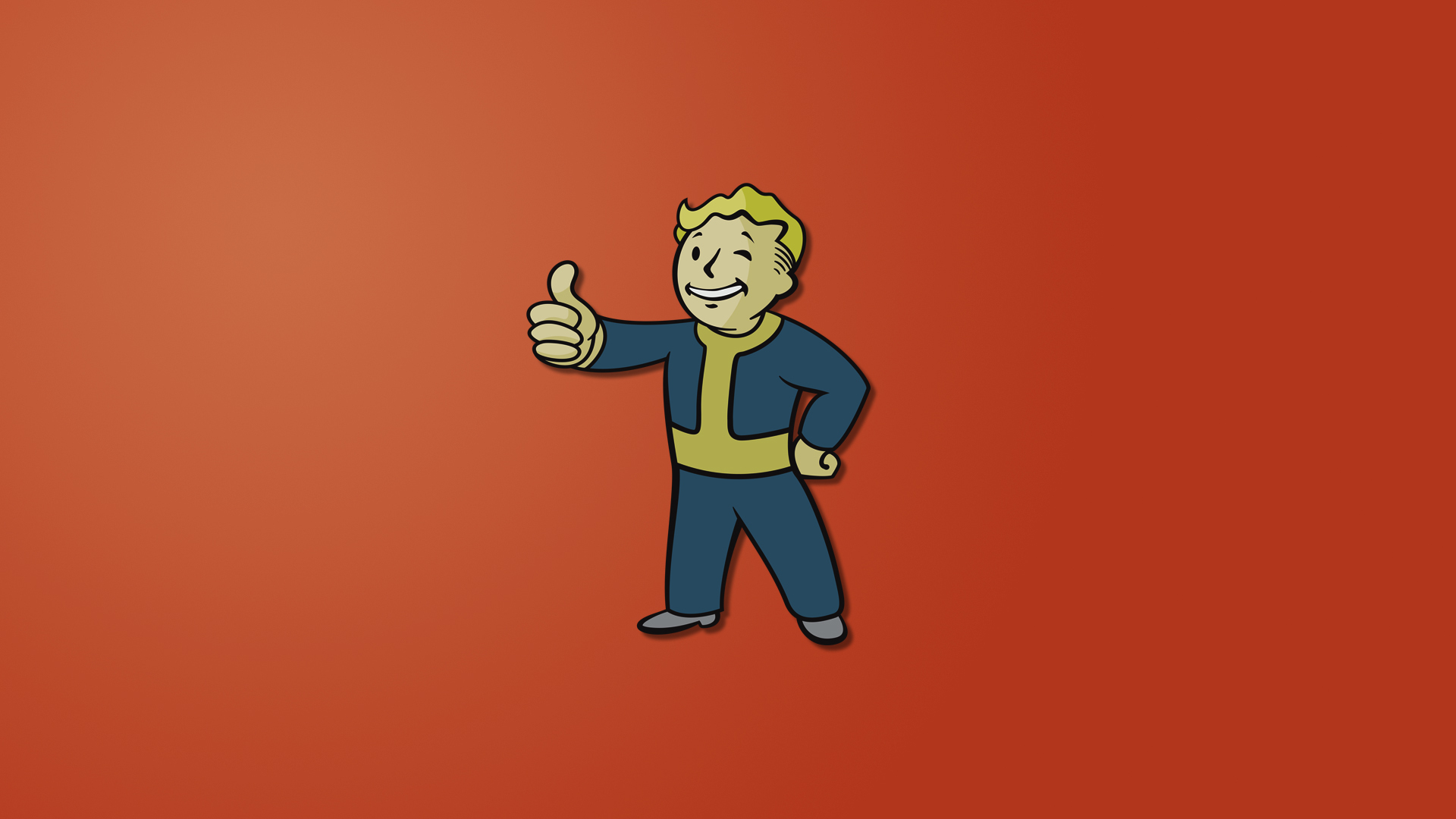 Обои Fallout, Fallout 3, vault-boy, 101 на телефон и рабочий стол, раздел  минимализм, разрешение 1920x1080 - скачать