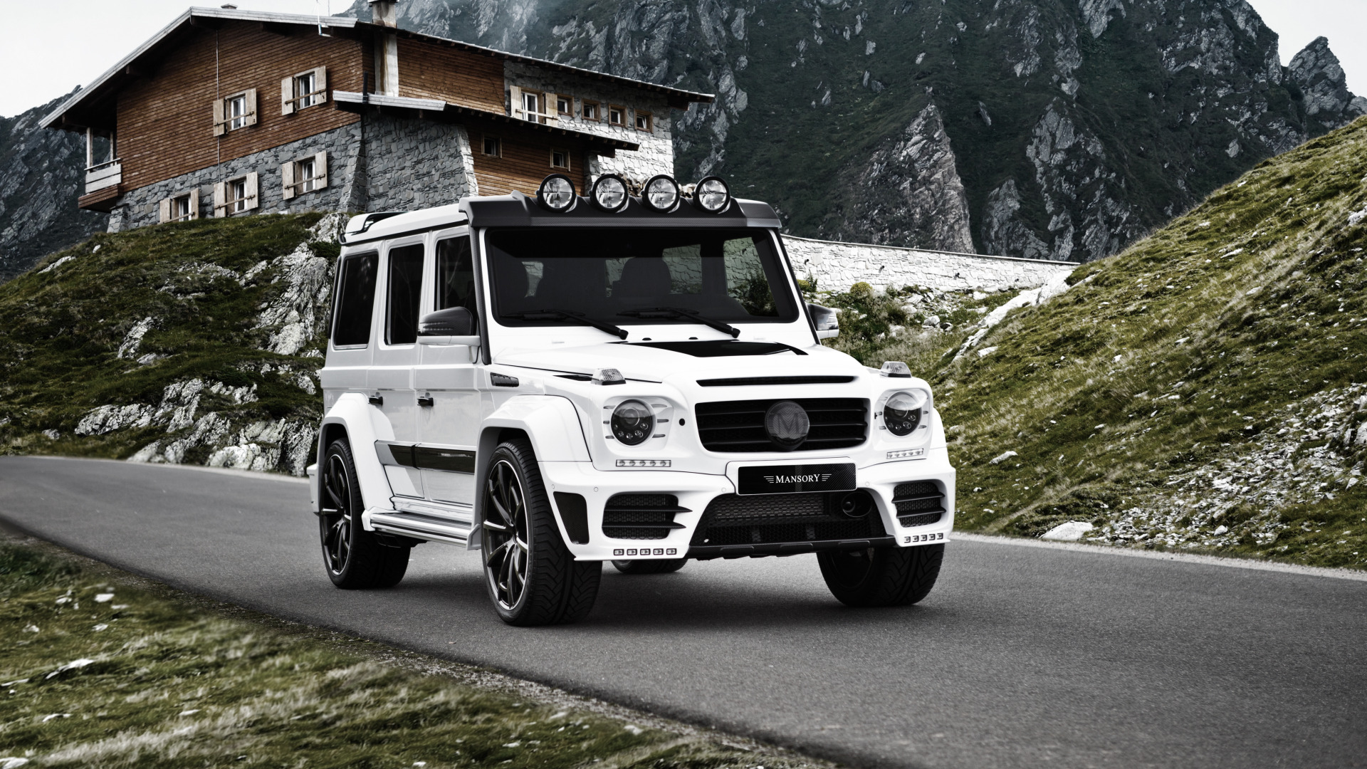 Скачать обои Mercedes-Benz, мерседес, гелендваген, Mansory, G-Class, W463,  раздел mercedes в разрешении 1920x1080