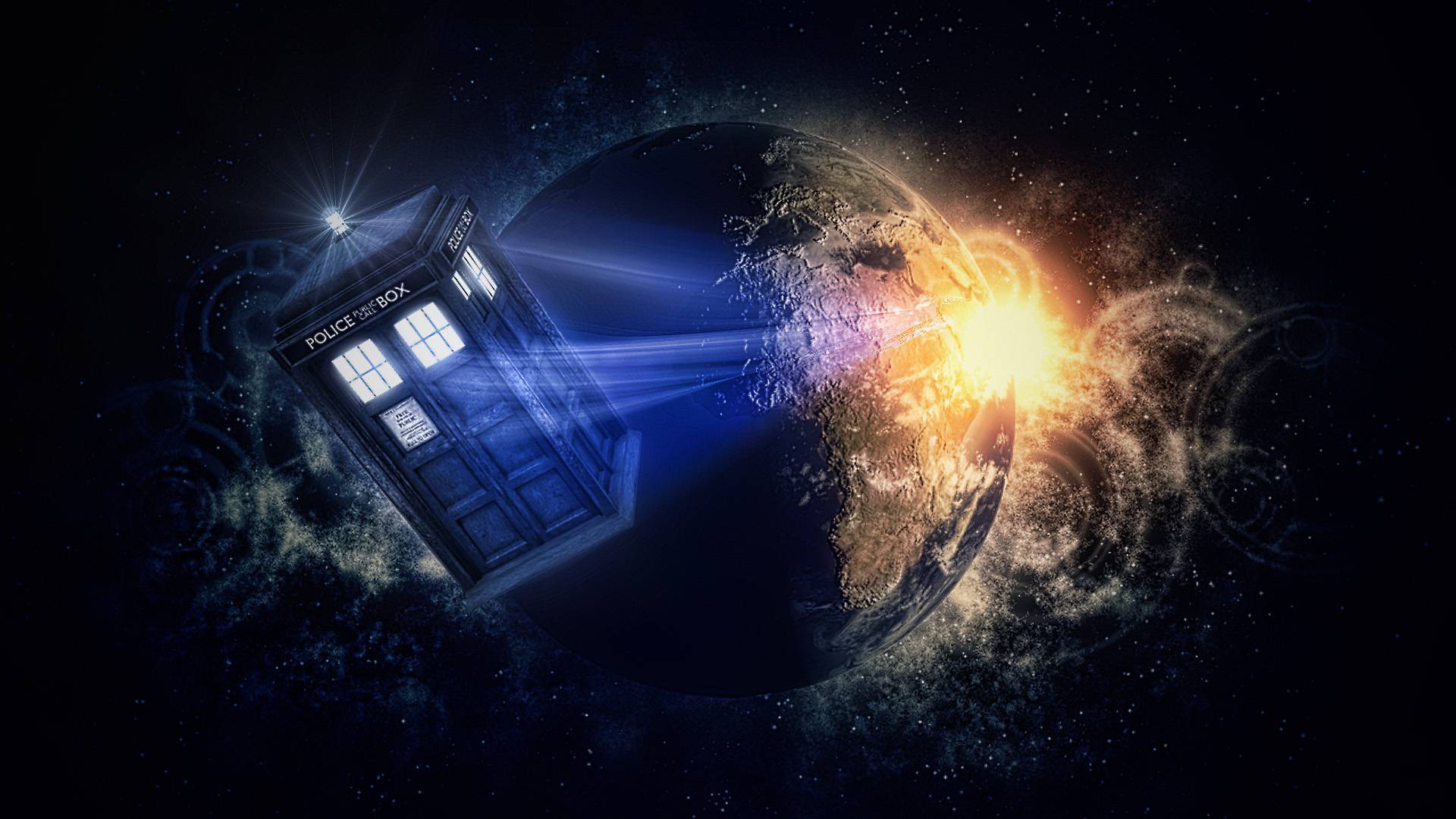 Скачать обои Space, Doctor Who, Doctor, Tardis, раздел фильмы в ...