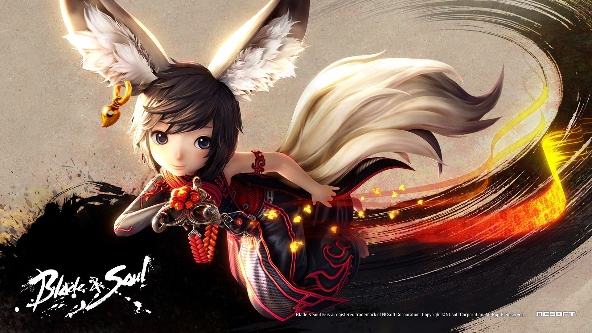 Обои аниме, белочка, blade and soul, blade & soul на телефон и рабочий  стол, раздел игры, разрешение 1920x1080 - скачать