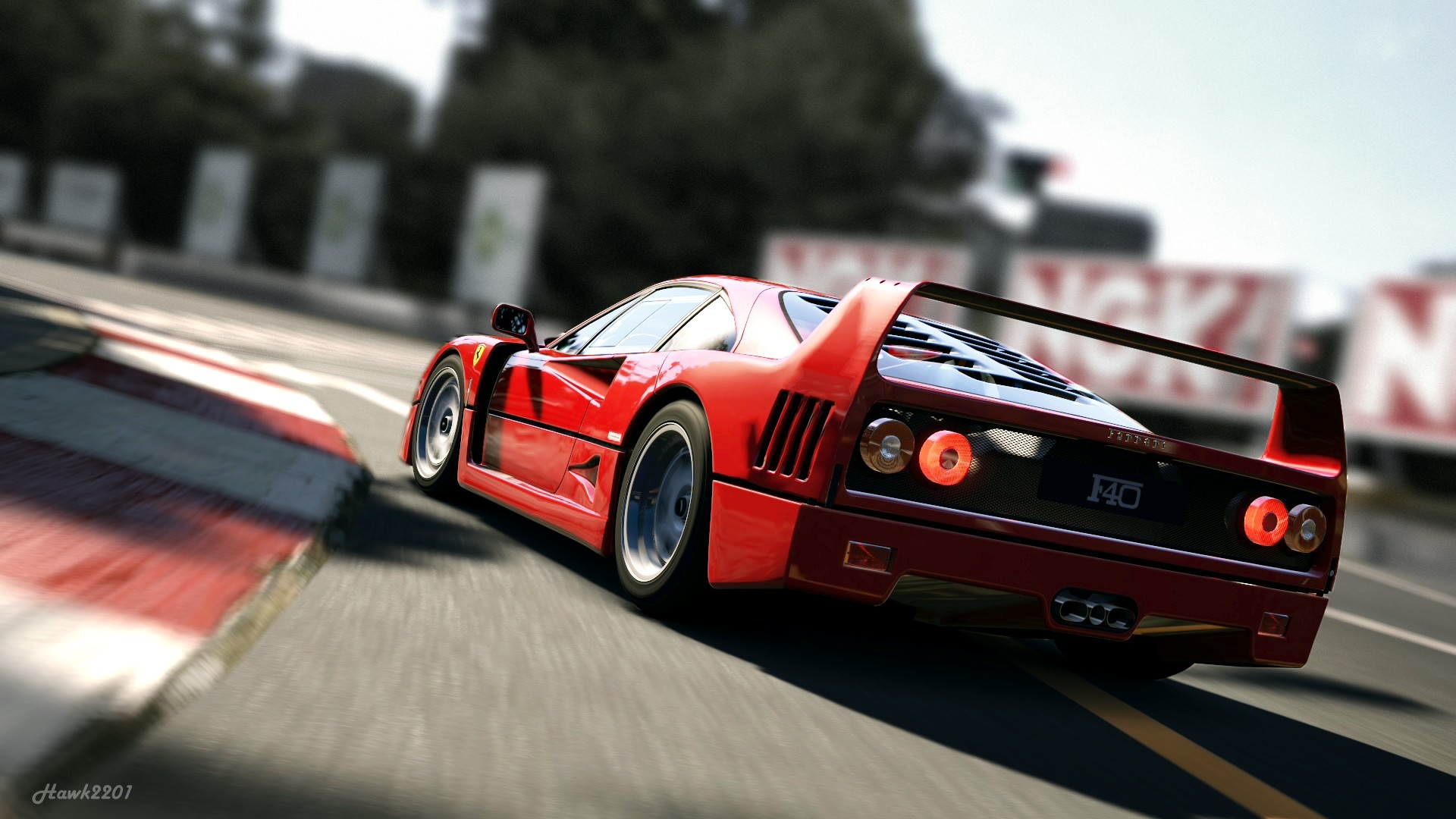 Ferrari f40 1920x1080