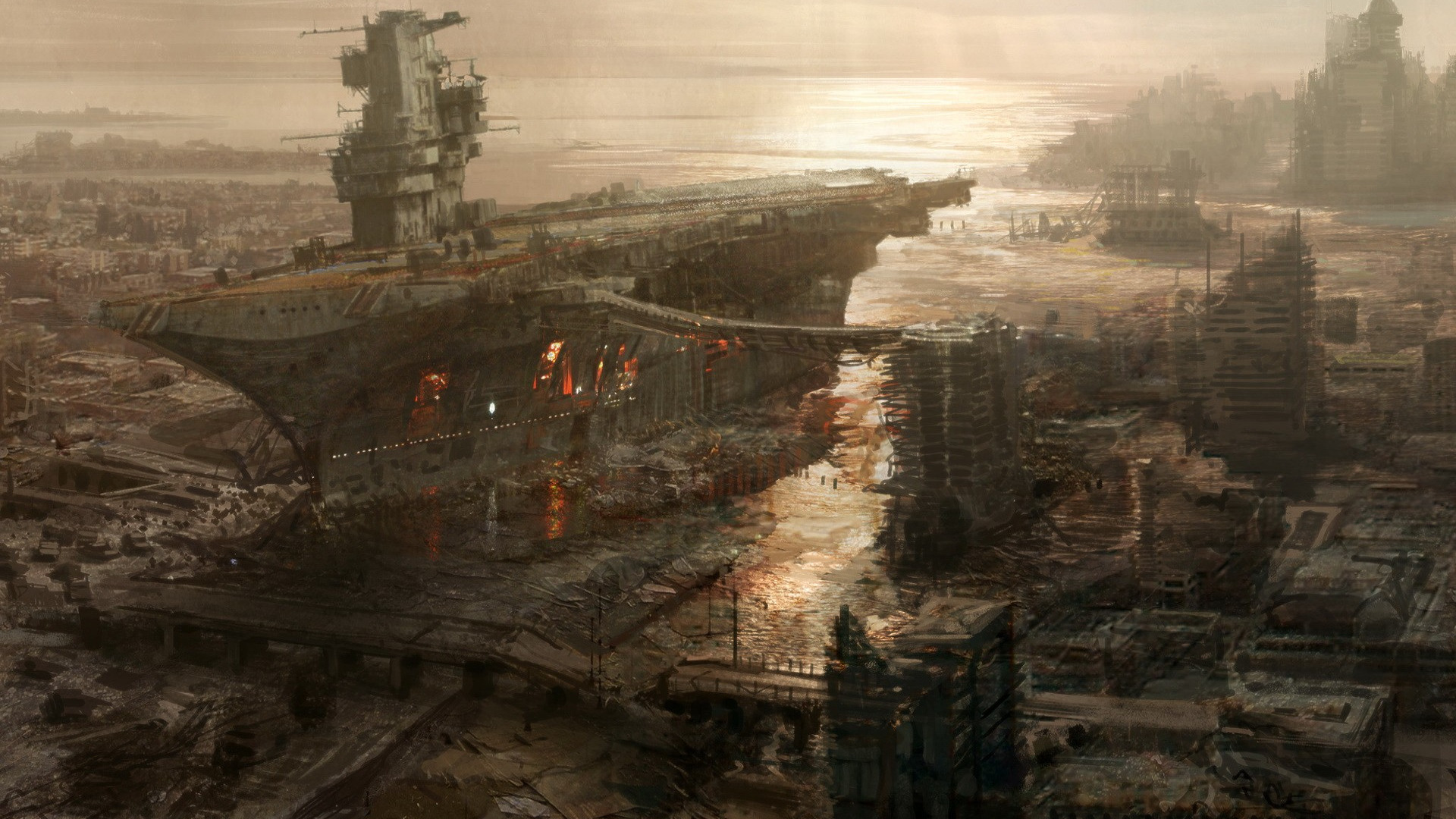 Fallout 4 разрушенный корабль клокот фото 82