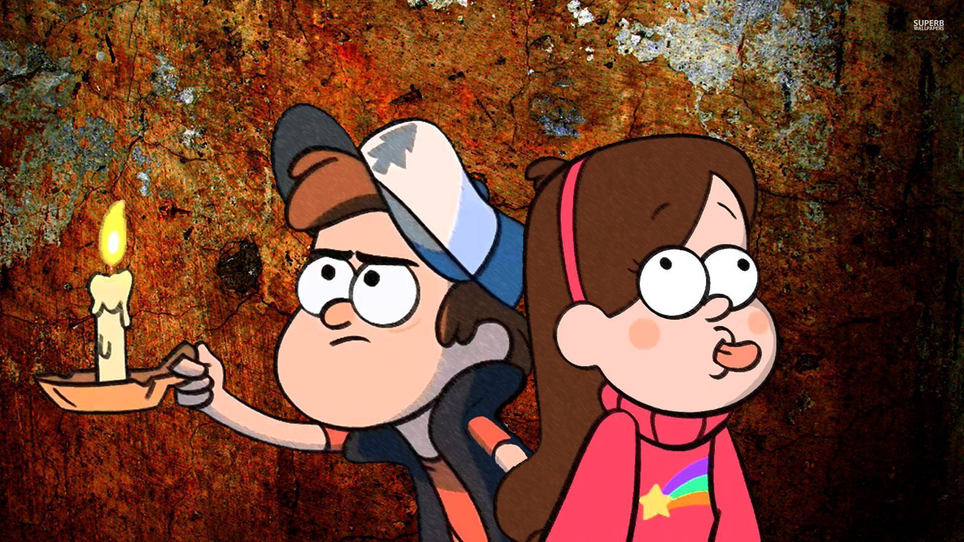 Обои Gravity falls, Dipper, Mabel на телефон и рабочий стол, раздел фильмы,  разрешение 1920x1080 - скачать