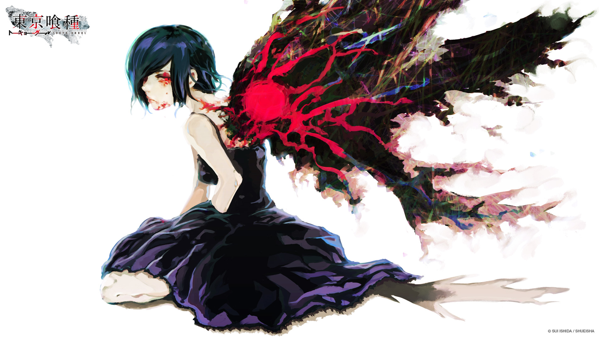 Скачать обои Tokyo Ghoul, Токийский Гуль, Ghoul, Touka Kirishima, раздел  сэйнэн в разрешении 1920x1080