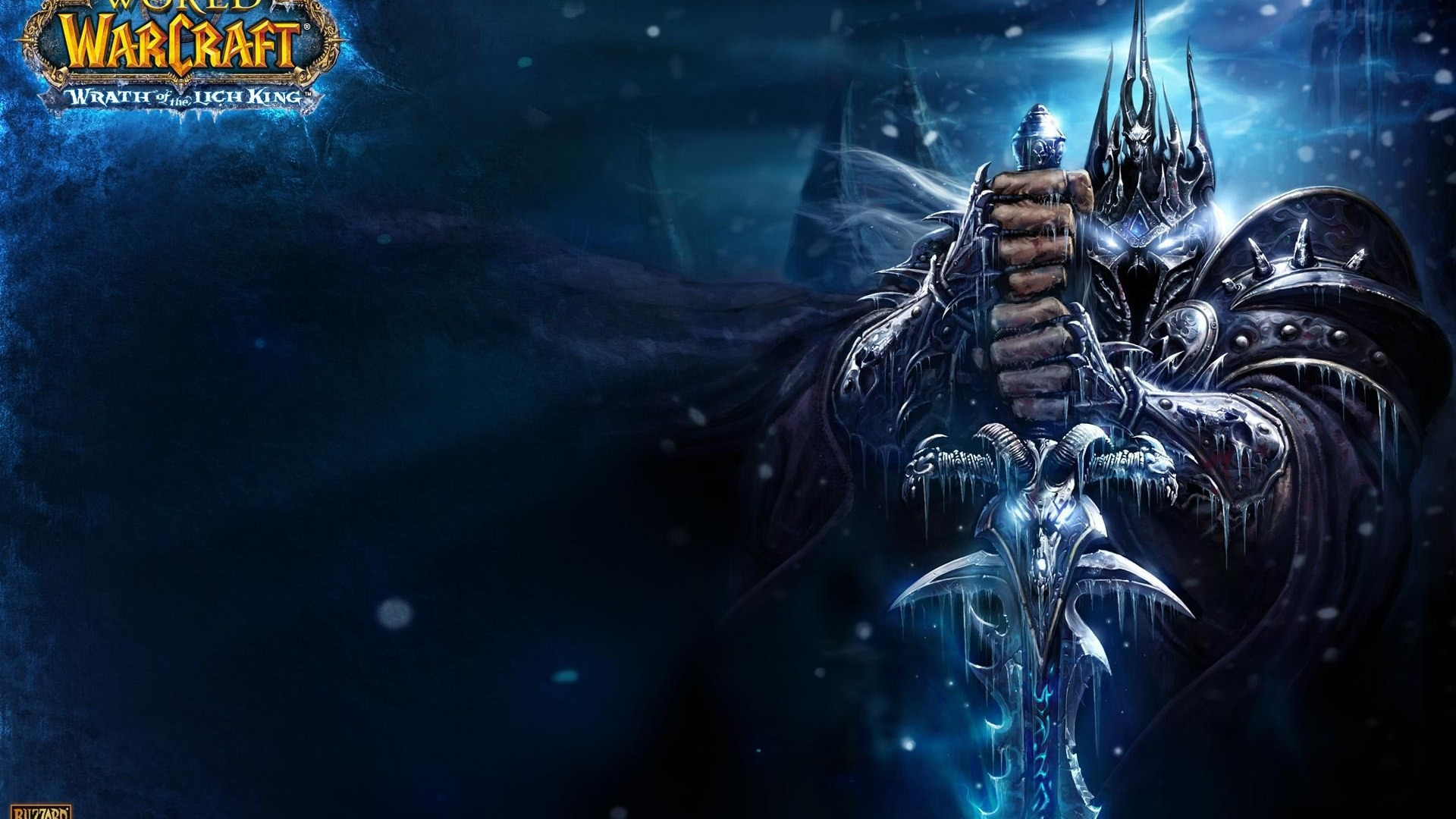 Скачать обои WoW, World of Warcraft, Lich King, Король Лич, раздел игры в  разрешении 1920x1080