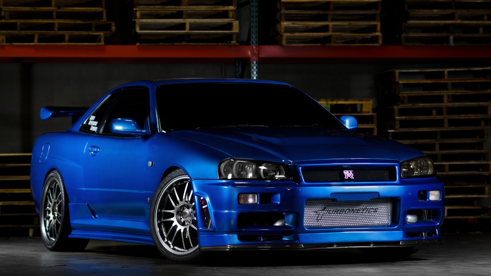 Обои car, ниссан, blue, gt-r, r34, fast and furious, Nissan skyline на  телефон и рабочий стол, раздел nissan, разрешение 1920x1080 - скачать