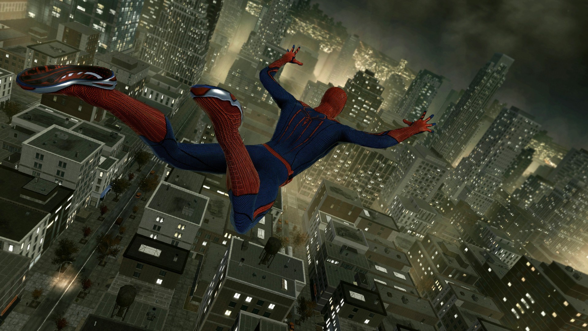 Обои city, game, 2012, the amazing spider man на телефон и рабочий стол,  раздел игры, разрешение 1920x1080 - скачать