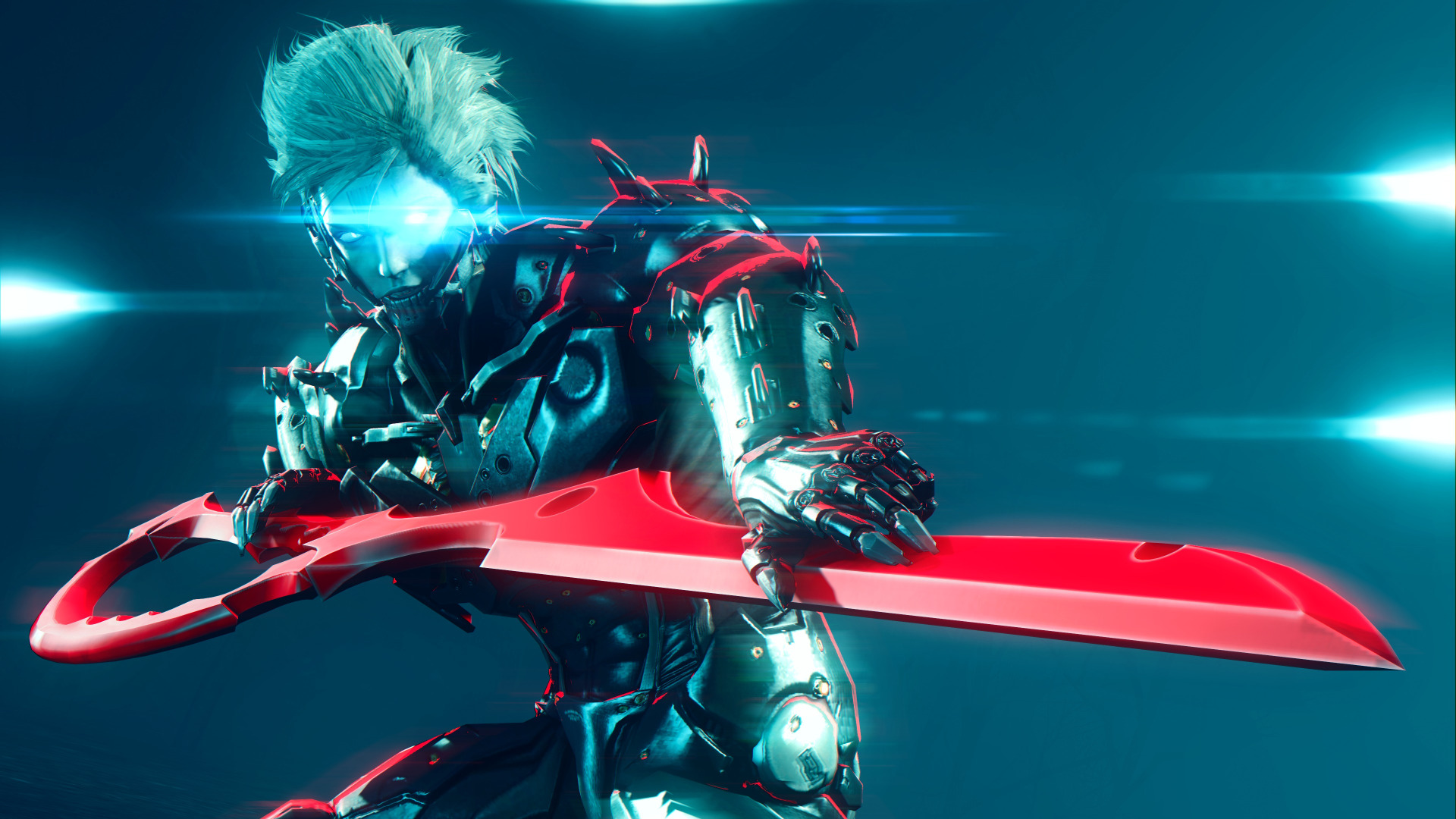 Скачать обои sword, Raiden, Metal Gear Rising: Revengeance, platinum games,  раздел рендеринг в разрешении 1920x1080