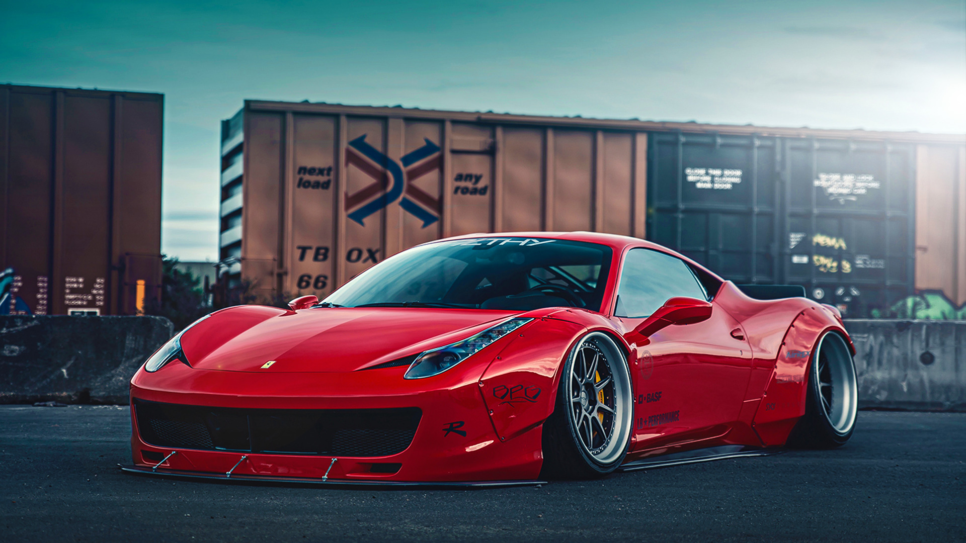 Ferrari 458 Italia Black Tuning