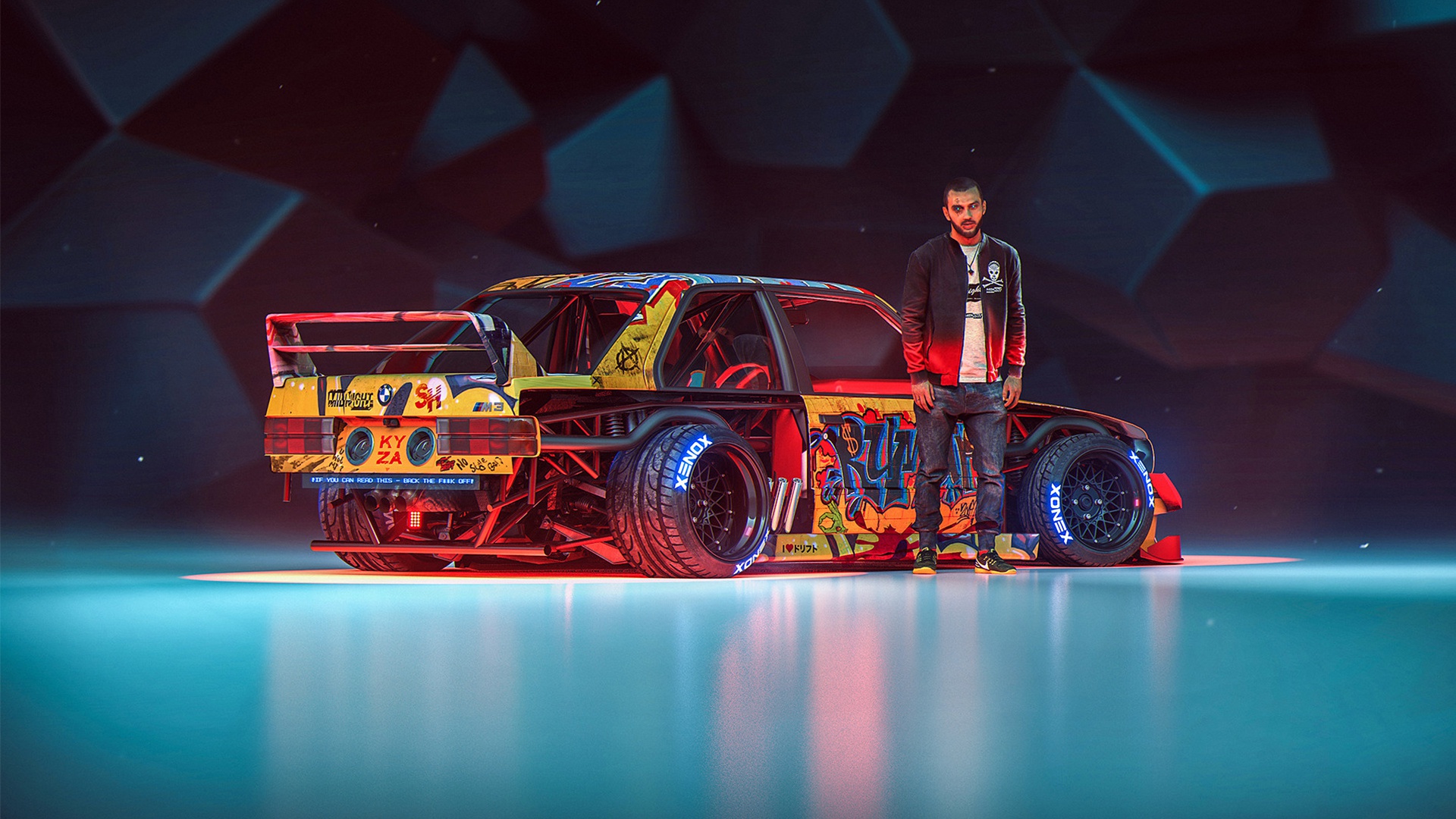 Скачать обои BMW, man, Tuning, Future, E30, by Khyzyl Saleem, раздел игры в  разрешении 1920x1080