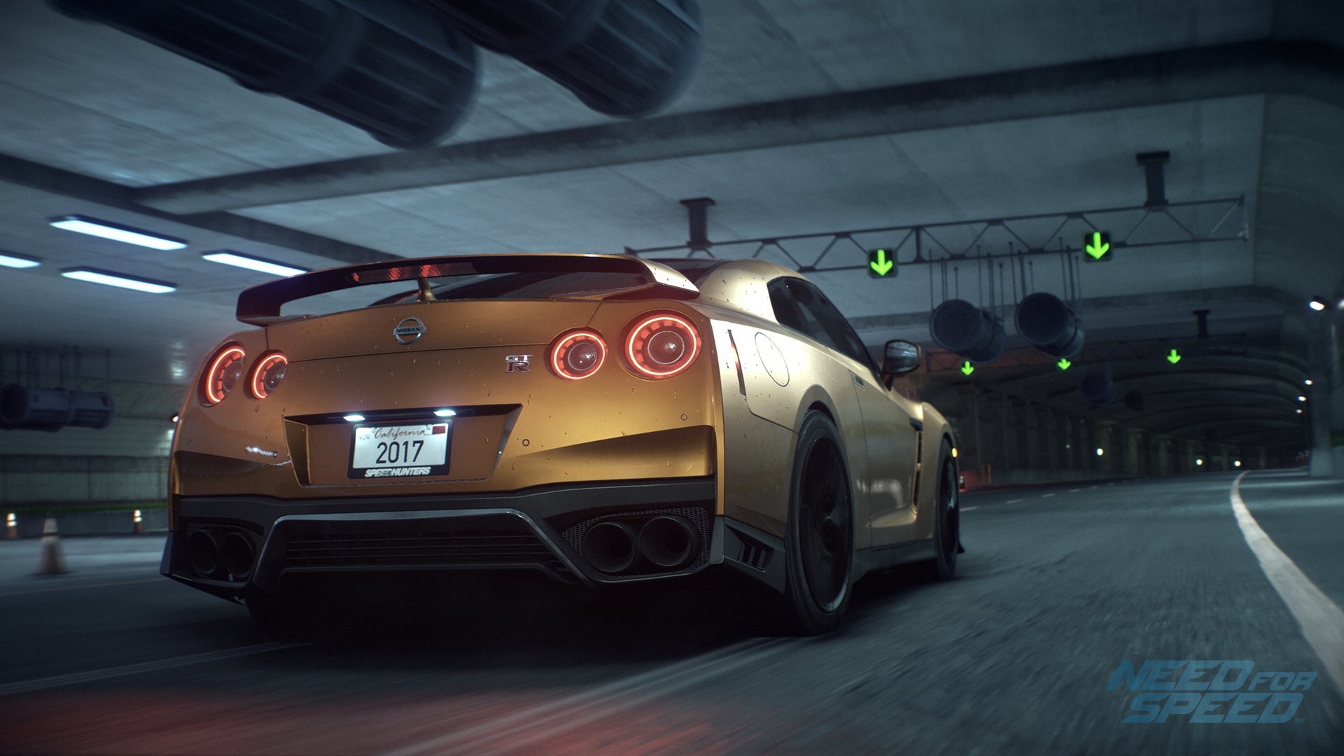 Скачать обои NFS, Need for Speed, 2015, НФС, 2017 Nissan GT-R Premium,  раздел игры в разрешении 1920x1080