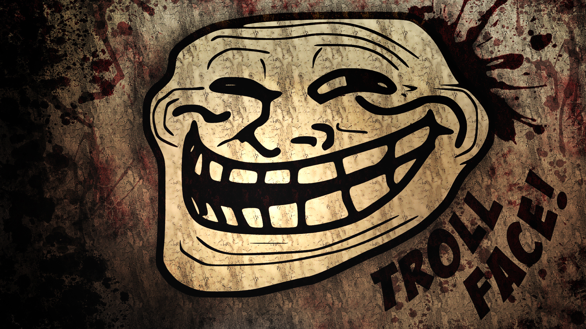 Обои тролль, Trollface, Троллфейс на телефон и рабочий стол, раздел разное,  разрешение 1920x1080 - скачать