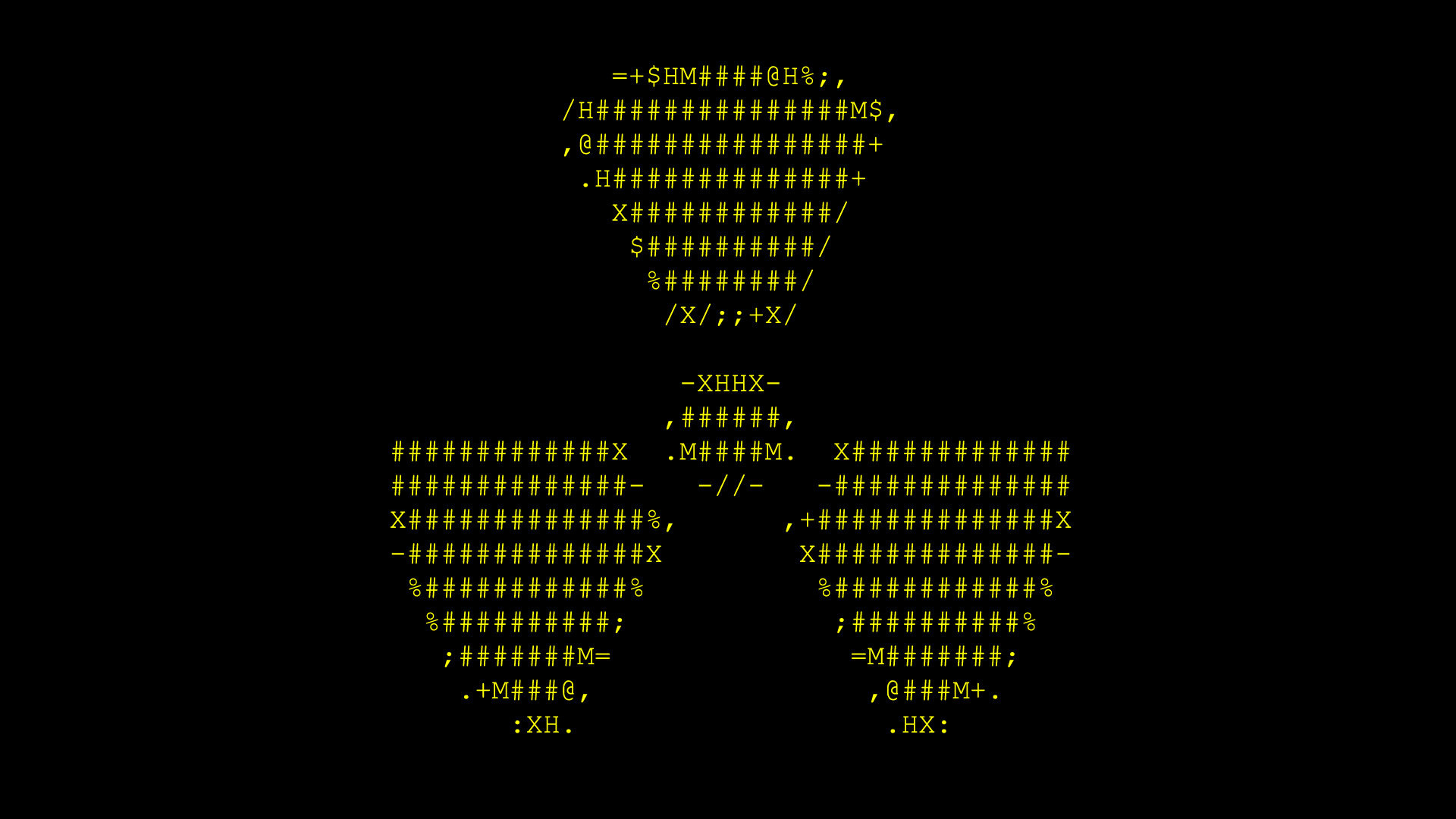 Обои знак, радиация, символы, Portal, end game на телефон и рабочий стол,  раздел игры, разрешение 1920x1080 - скачать