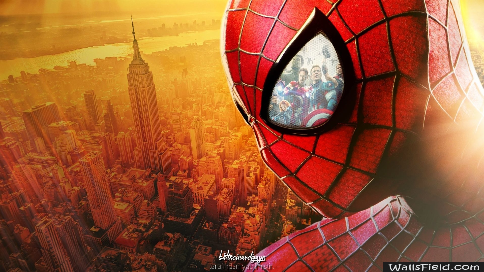 Обои spider man, avengers, новый человек паук, высокое напряжение, the  amazing spider man 2 на телефон и рабочий стол, раздел фильмы, разрешение  1920x1080 - скачать