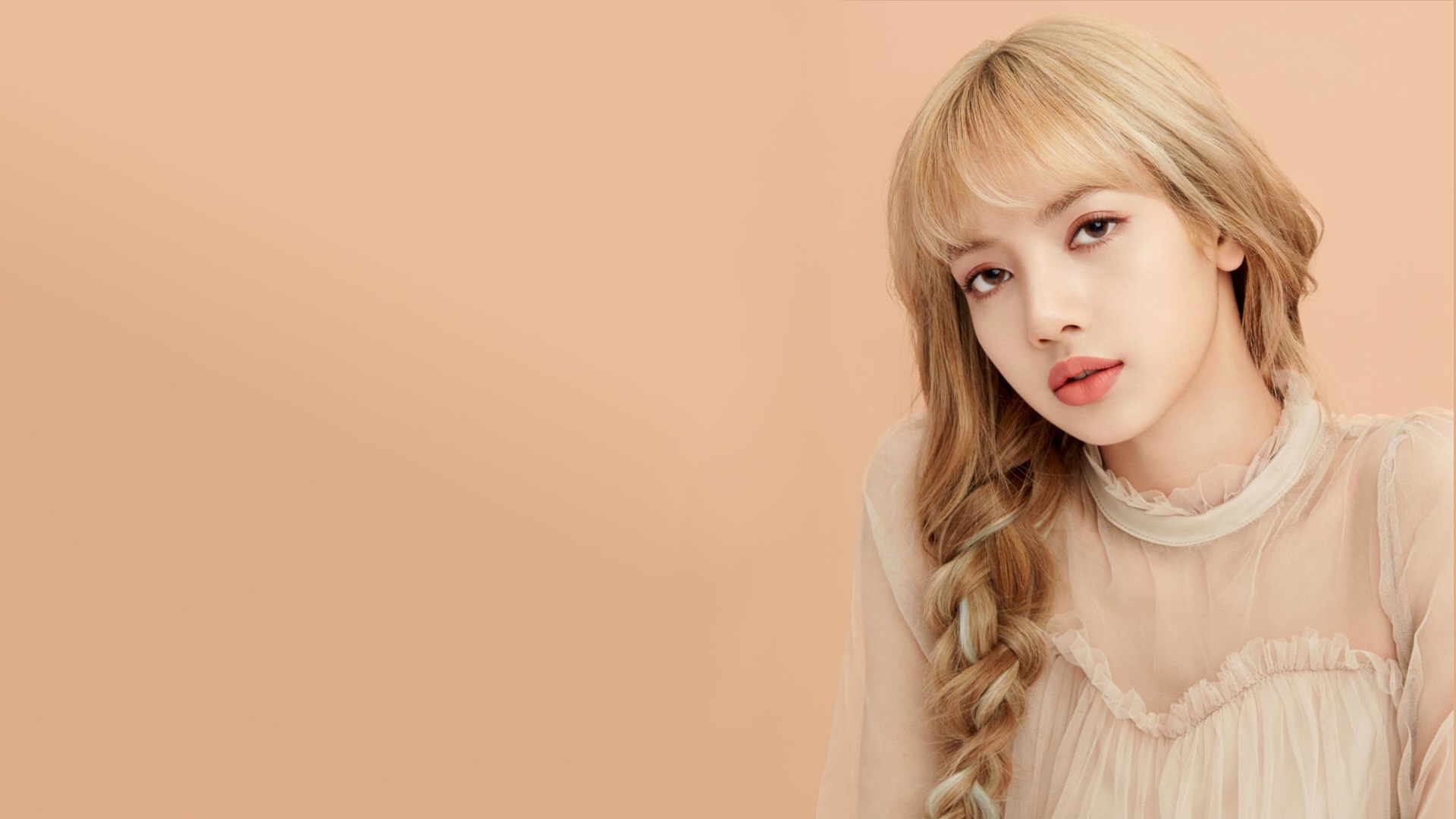 Скачать обои Kpop, Lisa, Blackpink, раздел девушки в разрешении 1920x1080