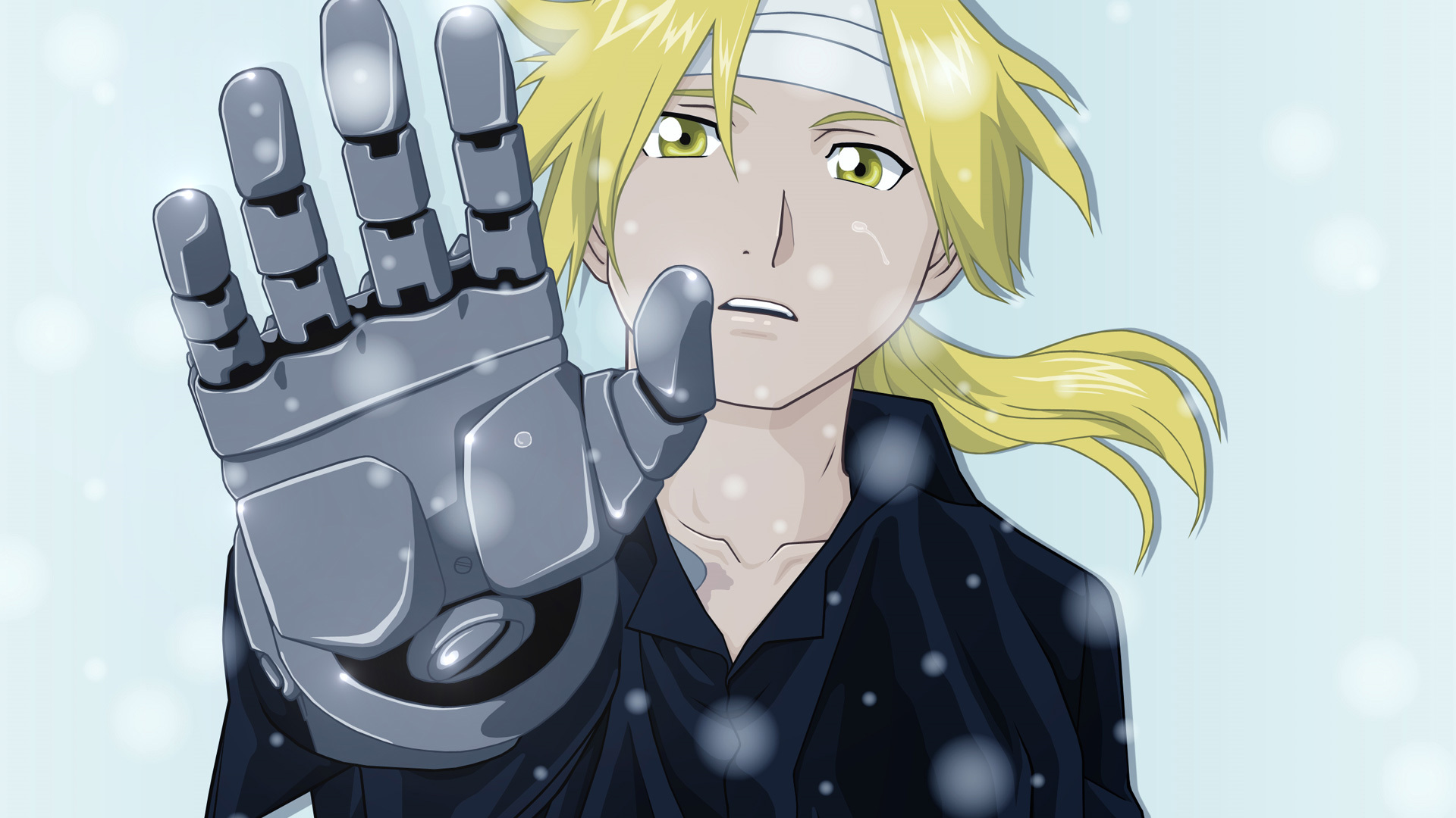 Скачать обои Арт, Art, Стальной Алхимик, Fullmetal Alchemist, Edward Elric,  Эдвард Элрик, раздел прочее в разрешении 1920x1080