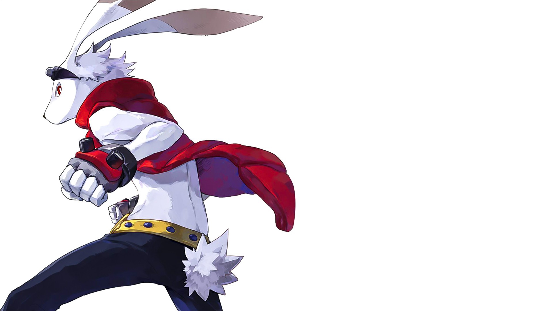 Скачать обои rabbit, anime, animal, hero, japanese, gloves, bakemono, Summer  Wars, раздел сёдзё в разрешении 1920x1080