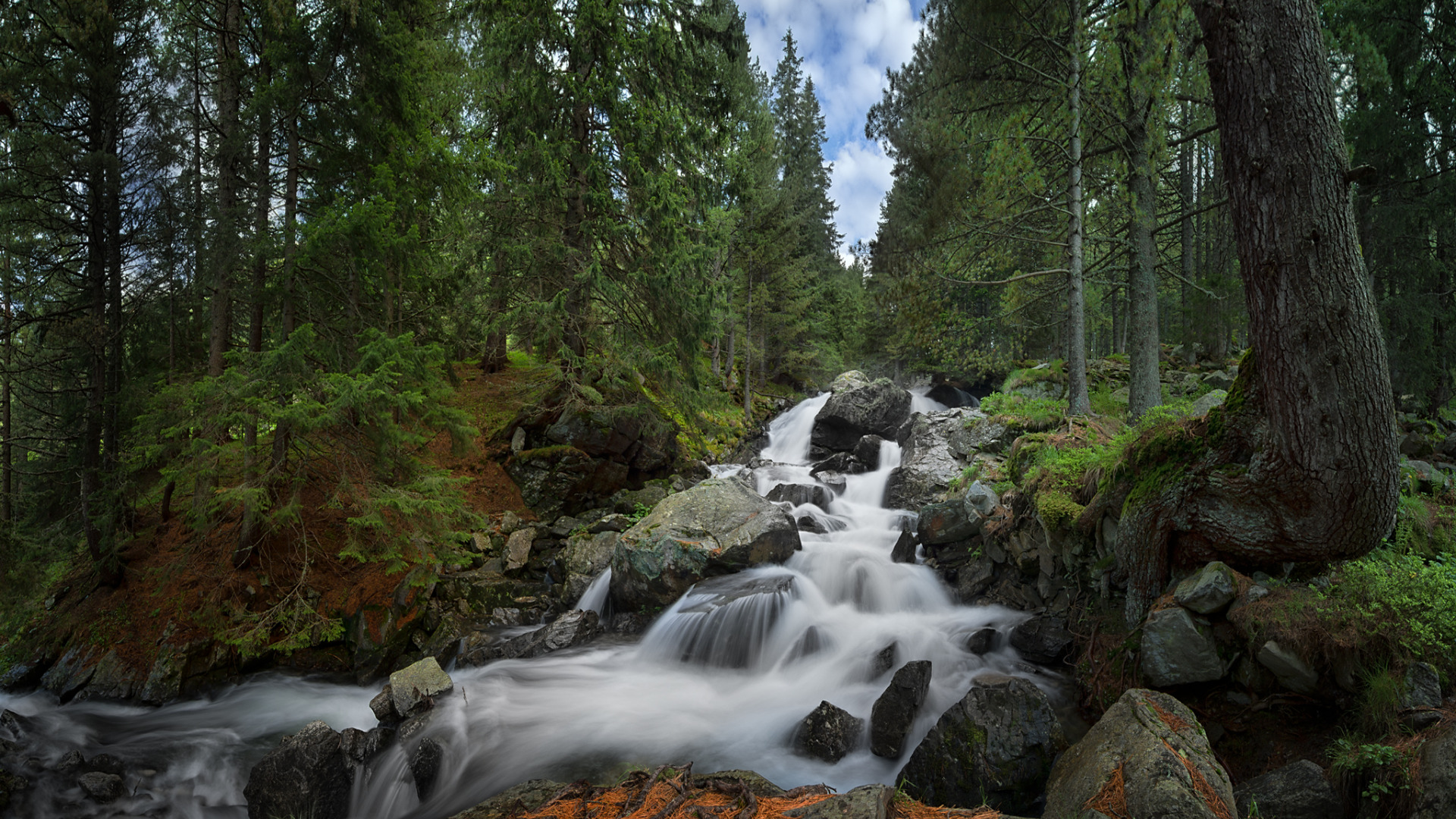 Водопад Кивач 4k